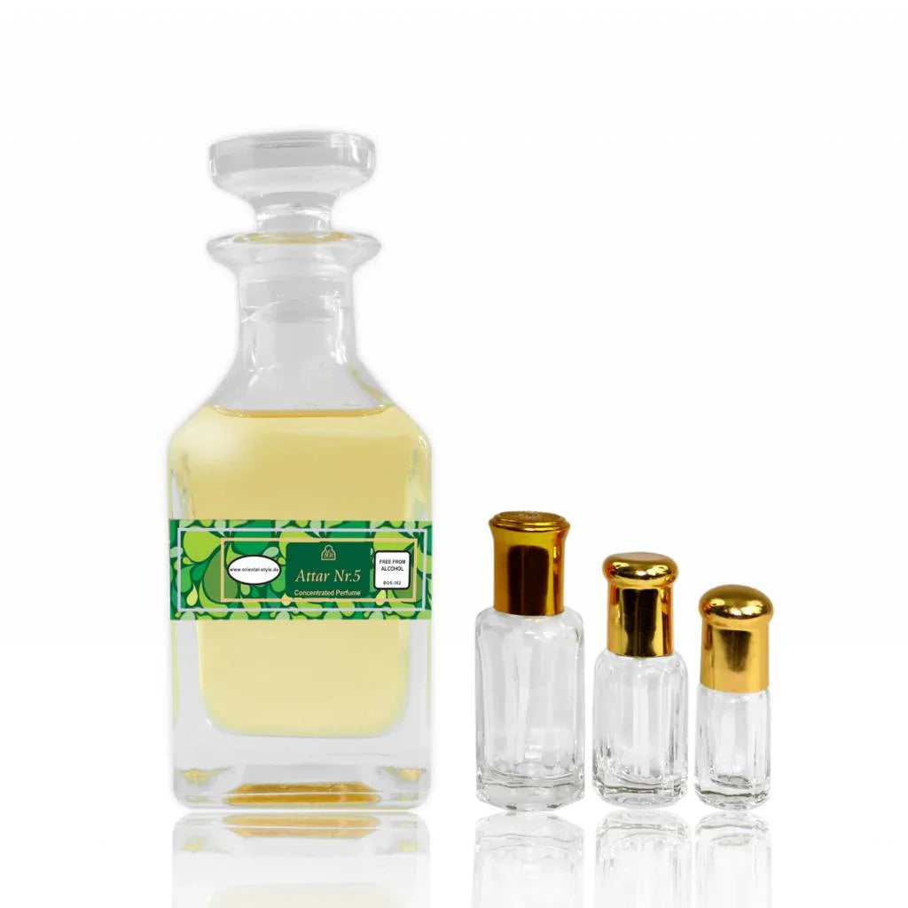 Parfümöl Attar Nr. 5 - Parfüm ohne Alkohol Anfar | Oriental-Style