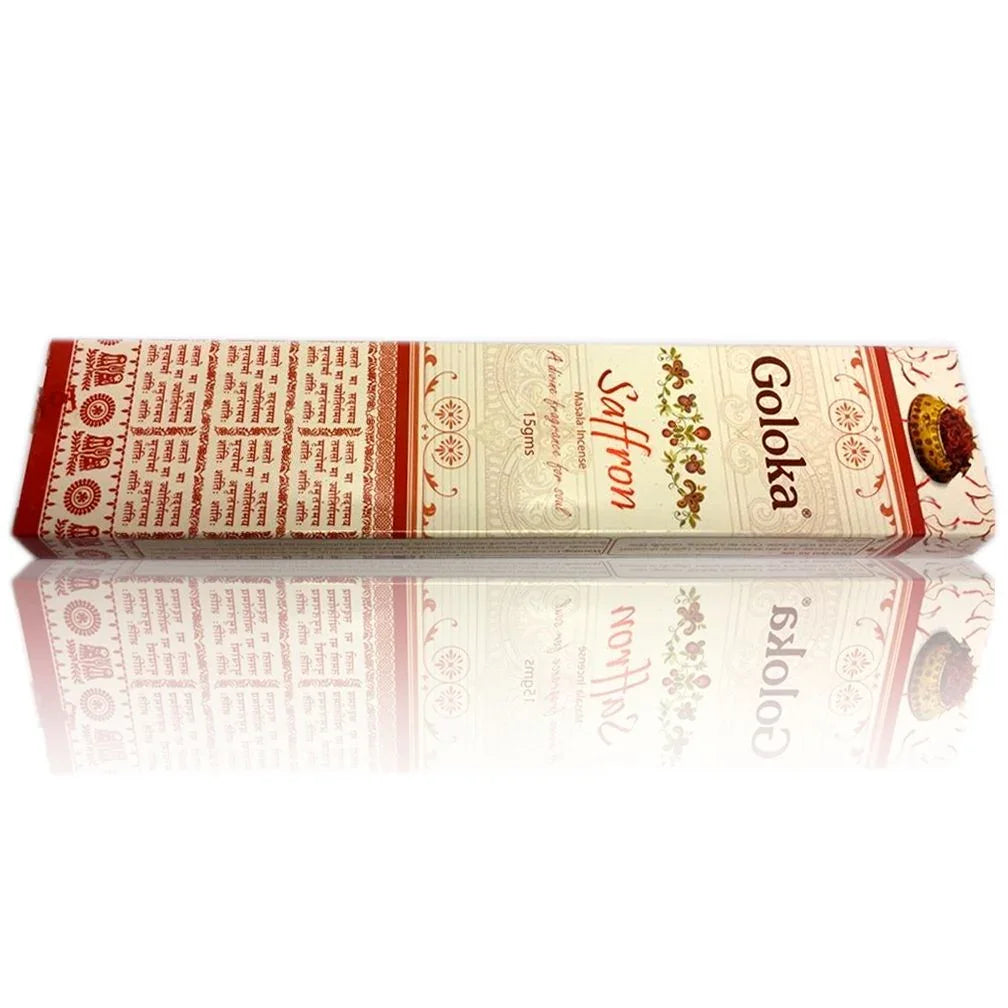 Räucherstäbchen Goloka Masala Saffron Safran(15g) Goloka | Oriental-Style