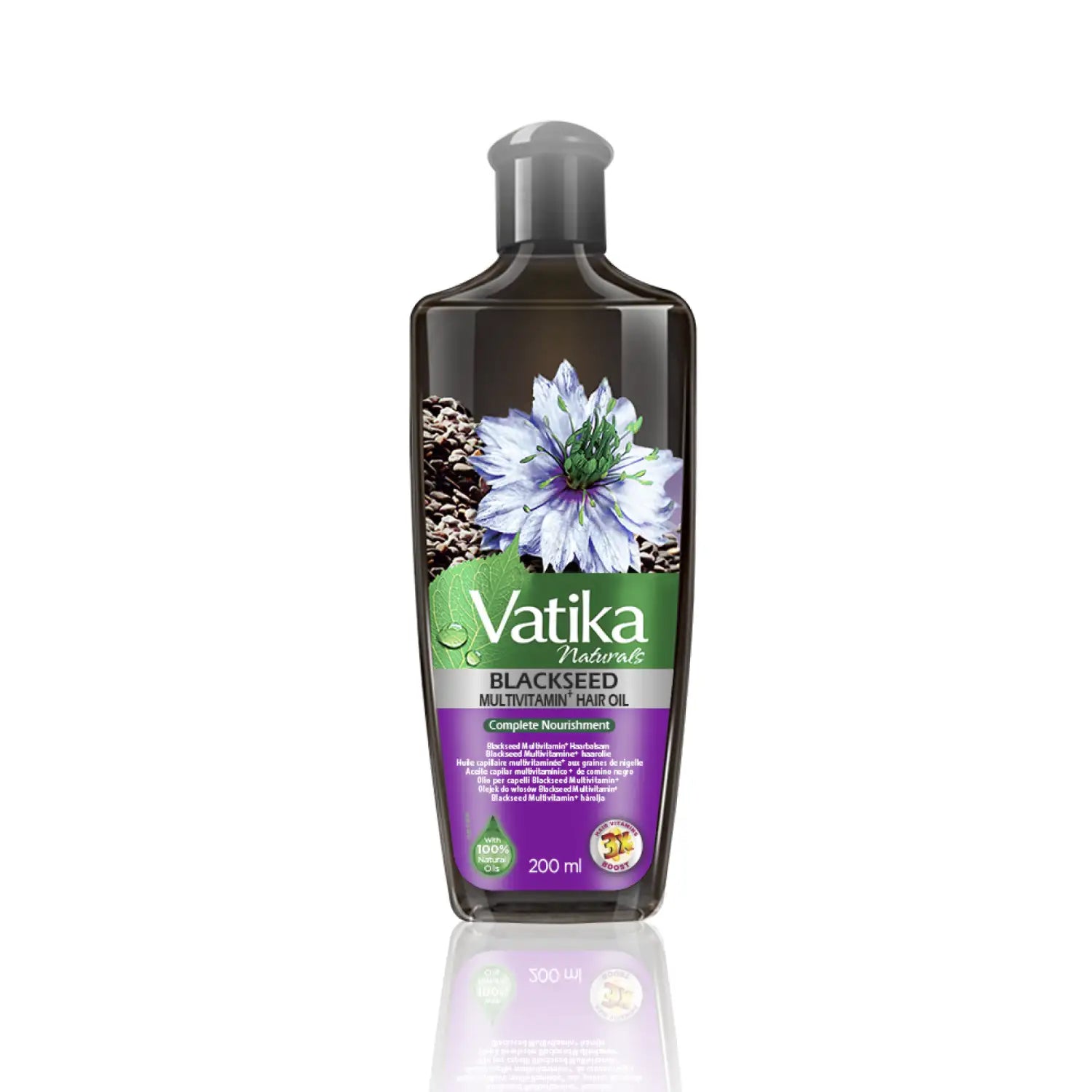 Dabur Vatika Hair Oil Black Cumin Oil (200ml)