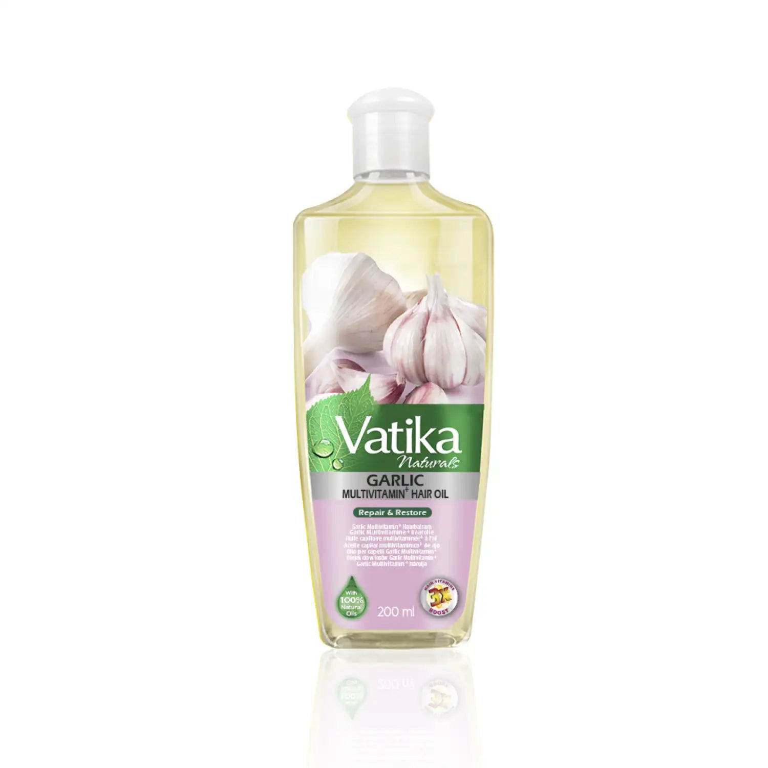 Dabur Vatika Hair oil with garlic, lemon and rosemary (200ml)