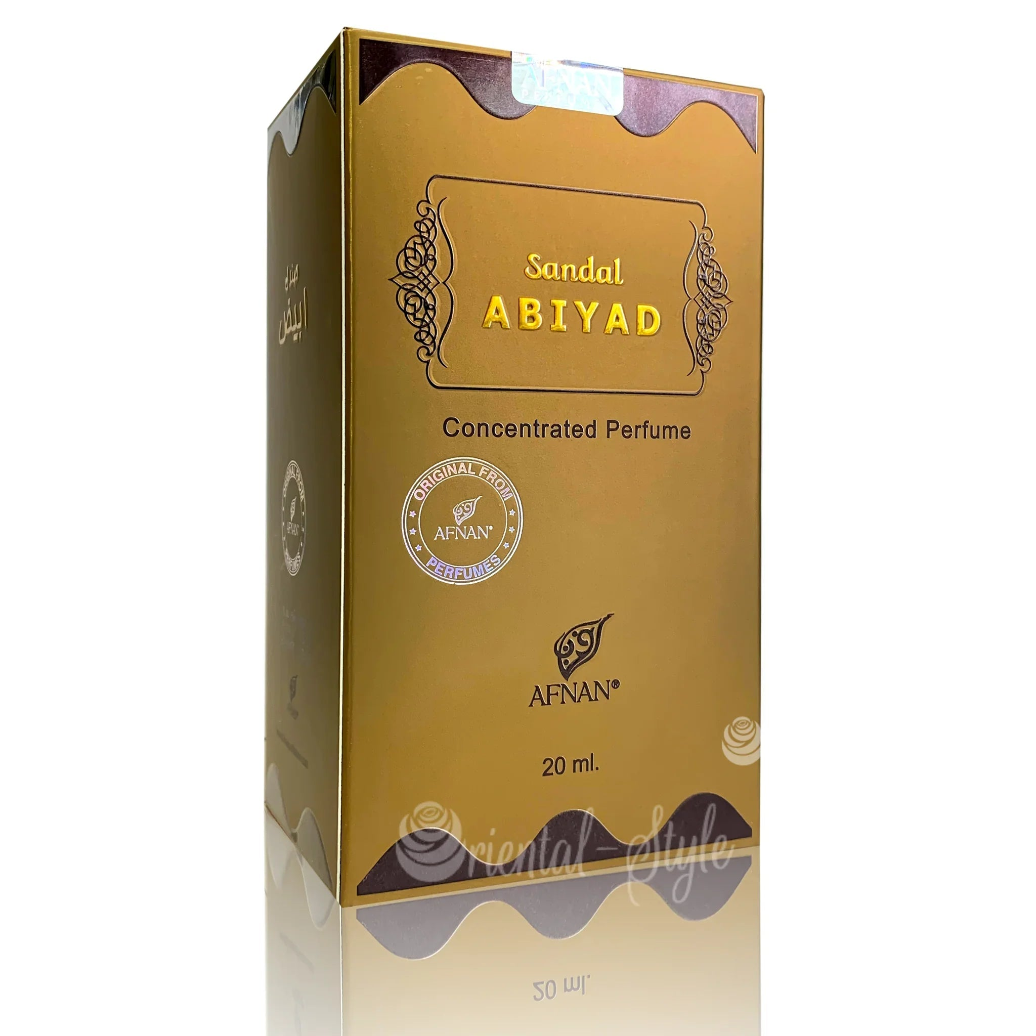 Konzentriertes Parfümöl Sandal Abiyad - Parfüm ohne Alkohol Afnan | Oriental-Style