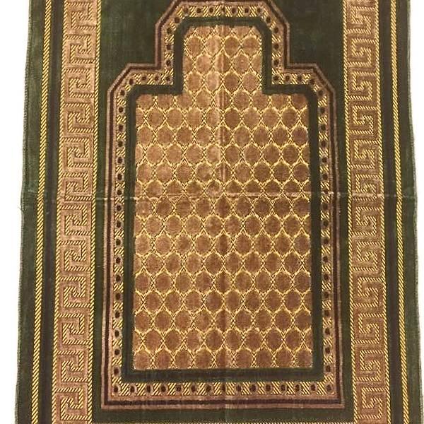 Gebetsteppich - Seccade in Grün Oriental-Style | Oriental-Style