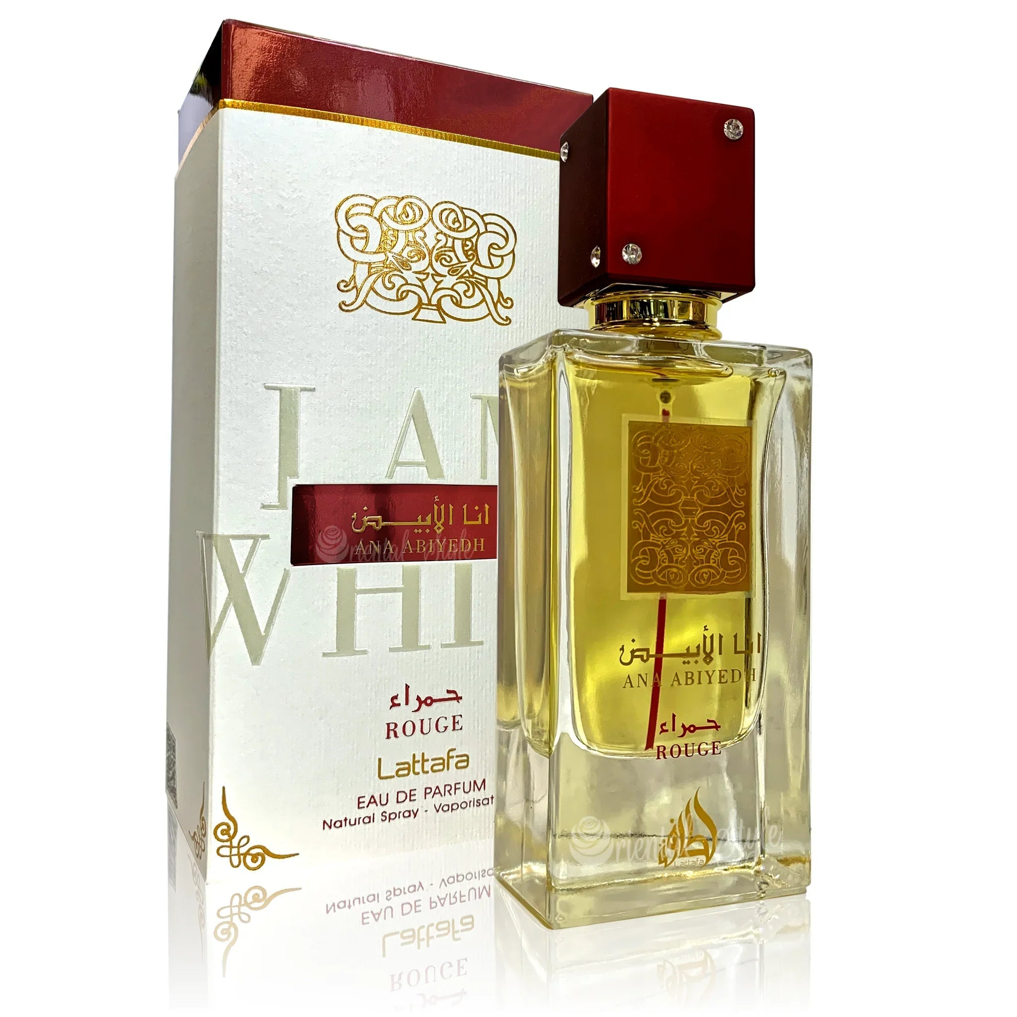 Ana Abiyedh Rouge Lattafa Eau de Parfum 60ml Parfüm Spray Lattafa | Oriental-Style