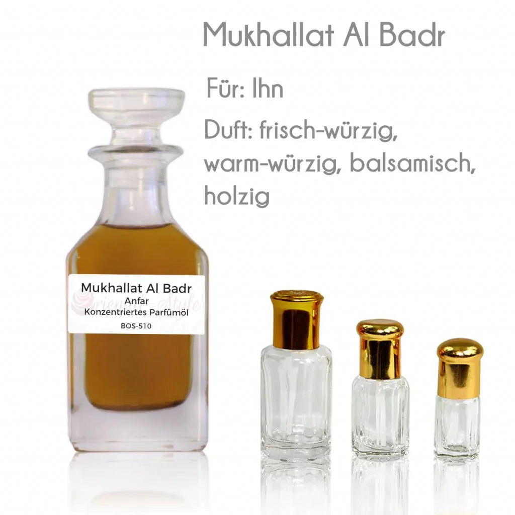 Parfümöl Mukhallat Al Badr von Anfar - Parfüm ohne Alkohol Anfar | Oriental-Style