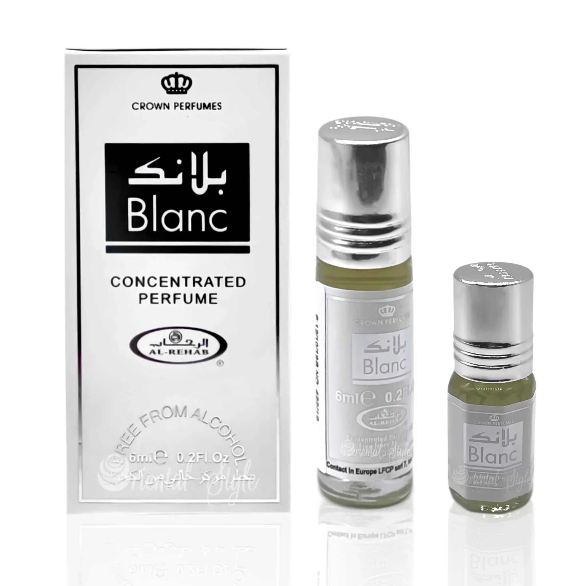 Parfümöl Blanc von Al Rehab - Parfüm ohne Alkohol Al Rehab | Oriental-Style