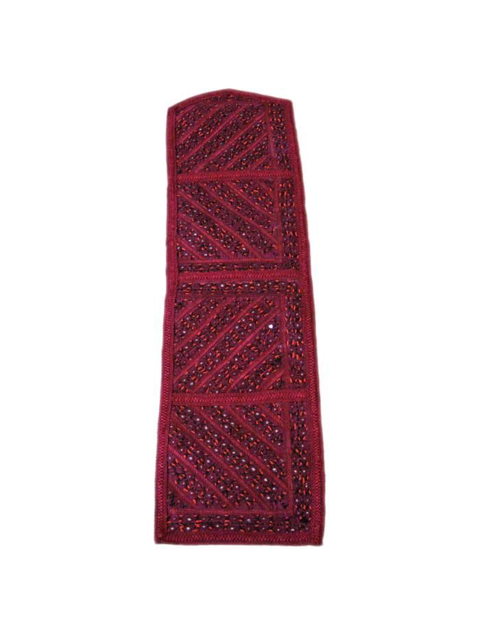 Wandteppich Wandbehang Orient in Weinrot mit Streifenmuster Oriental-Style | Oriental-Style