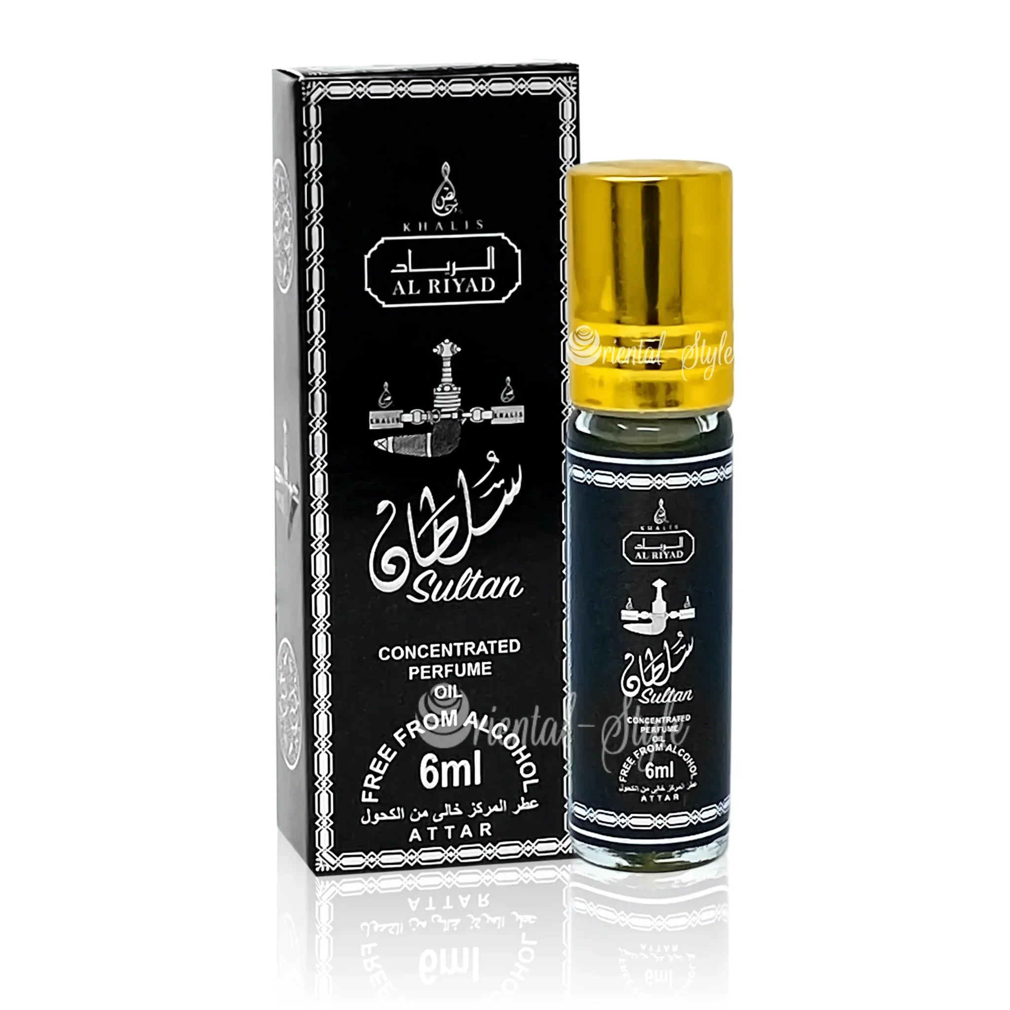 Parfümöl Sultan 6ml - Parfümöl ohne Alkohol Khalis | Oriental-Style