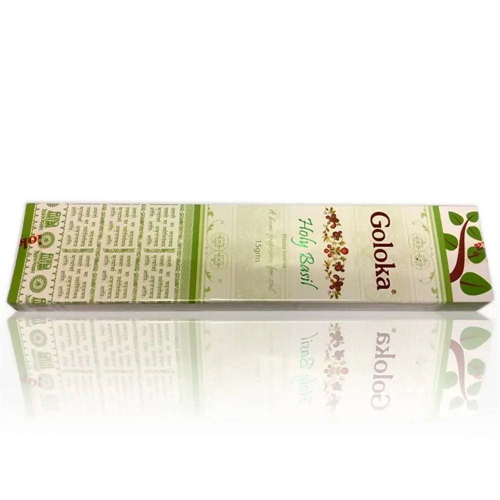 Räucherstäbchen Goloka Masala Basil Basilikum (15g) Goloka | Oriental-Style