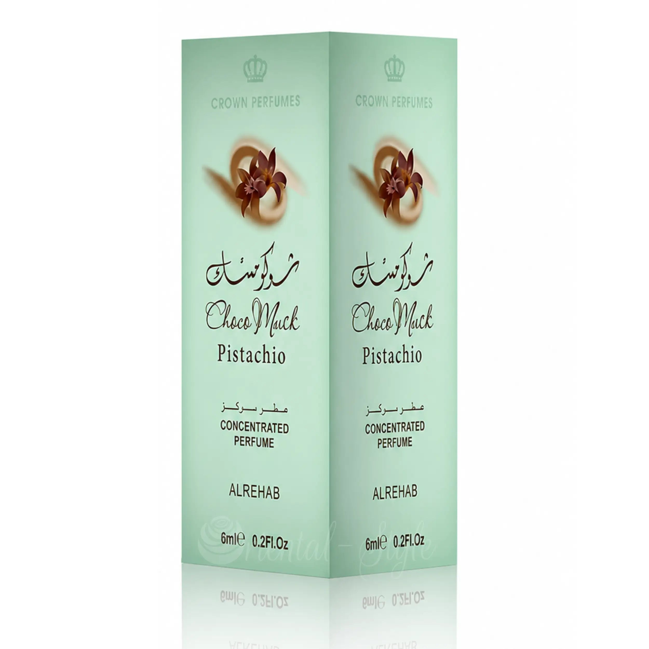 Al Rehab Choco Musk Pistachio Konzentriertes Parfümöl 6ml Al Rehab | Oriental-Style