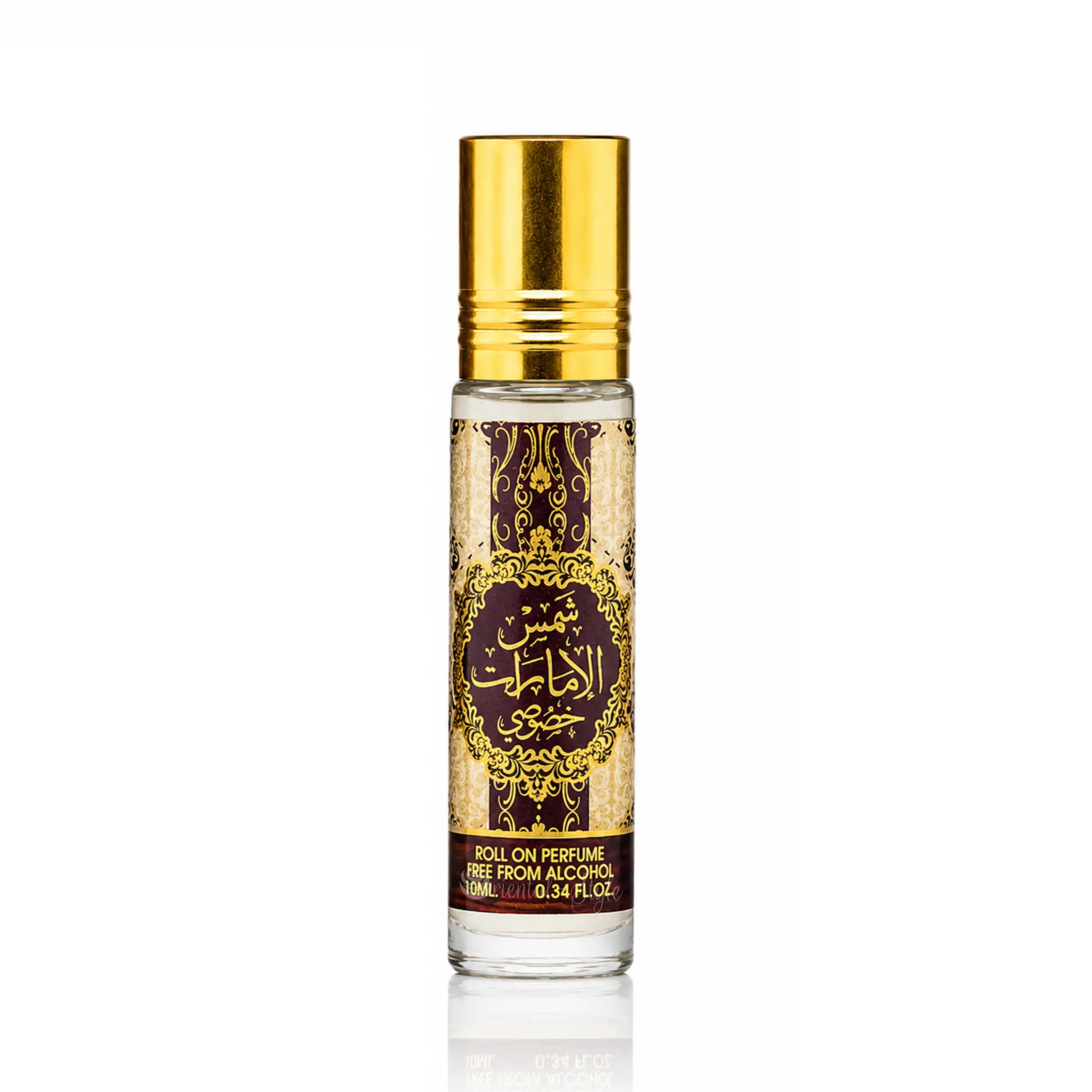 Ard Al Zaafaran Shams Al Emarat Khususi Duftöl 10ml mit Amber, Vanille und Moschus – Oriental-Style