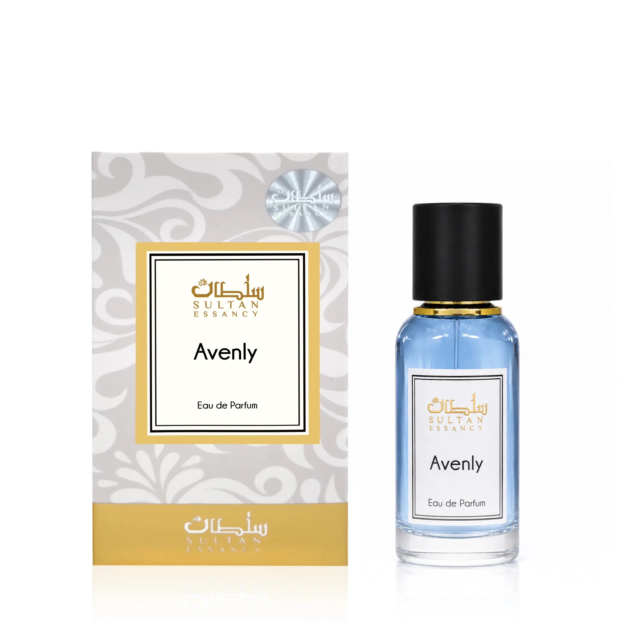 Sultan Essancy Avenly Eau de Parfum mit Box – fruchtig-lederner Unisex-Duft mit Himbeere, Oud, Amber und samtweicher Vanille
