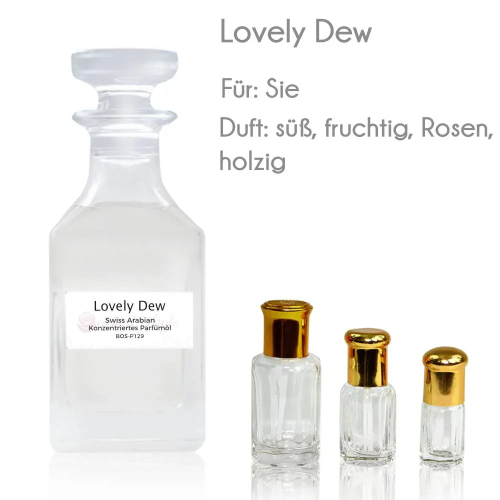 Lovely Dew Parfümöl - Parfüm ohne Alkohol Swiss Arabian | Oriental-Style