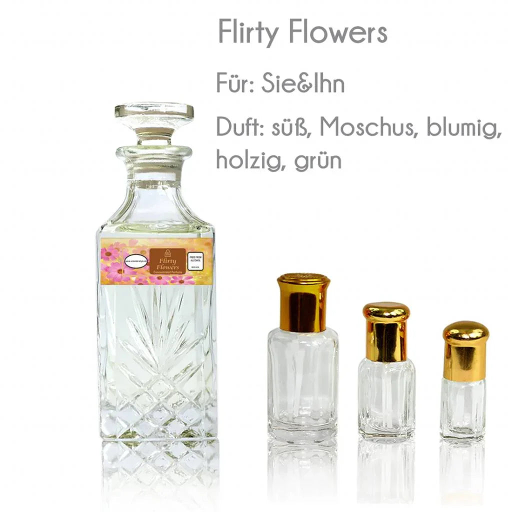 Parfümöl Flirty Flowers - Parfüm ohne Alkohol Oriental-Style | Oriental-Style
