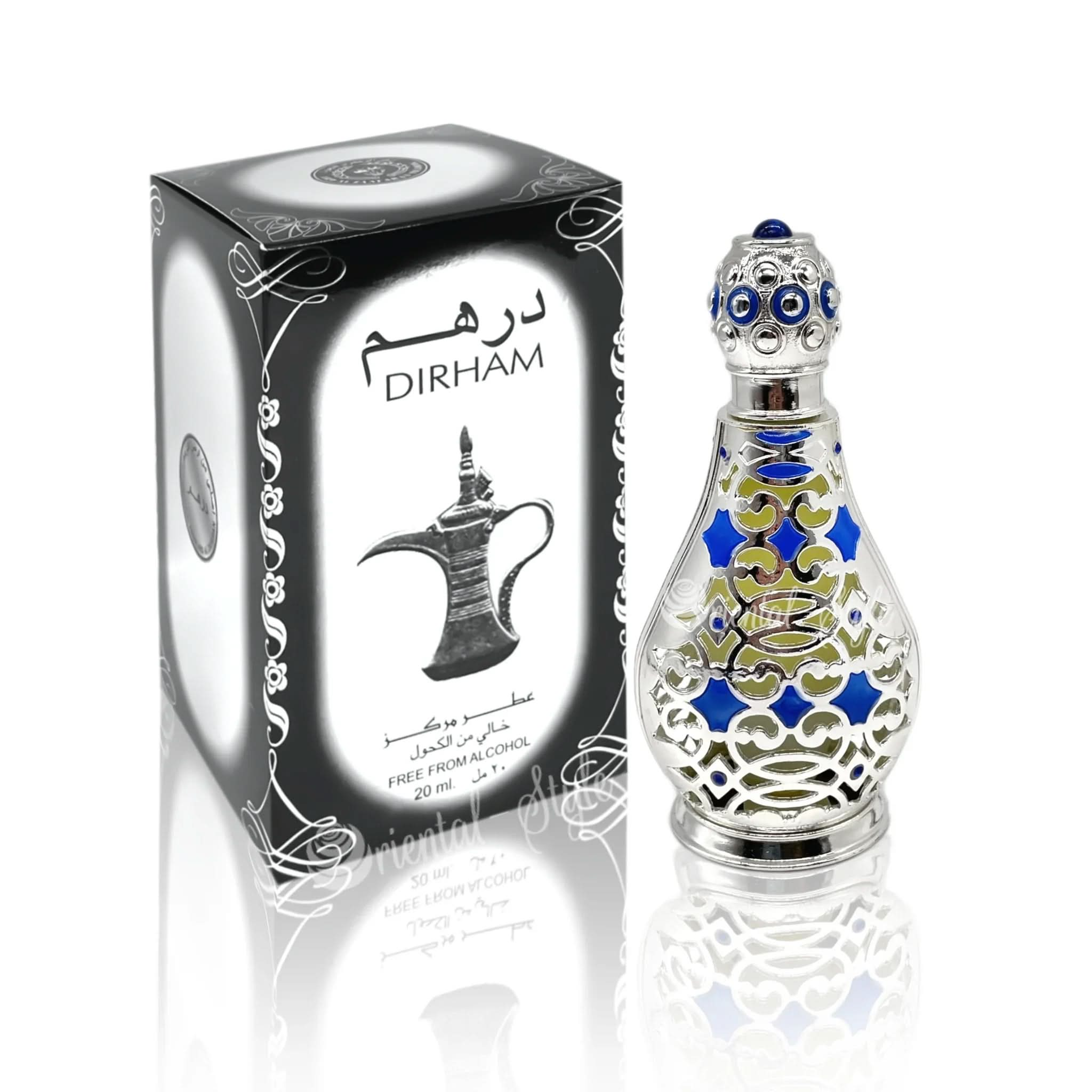 silver-dirhM-ard-al-zaafaran-PARuemoel-perfume-oil