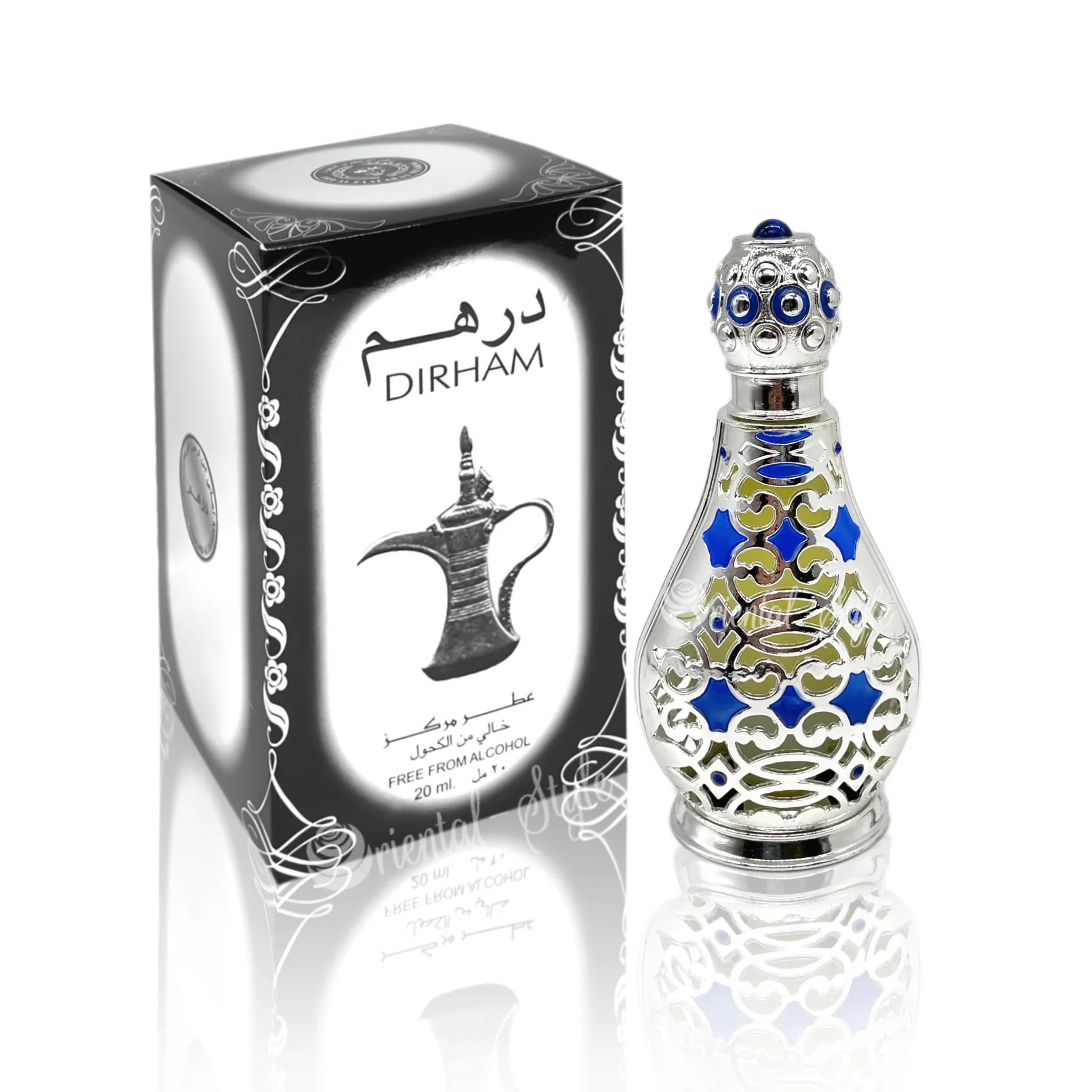 Parfümöl Dirham Silver 20ml - Parfüm ohne Alkohol Ard Al Zaafaran | Oriental-Style