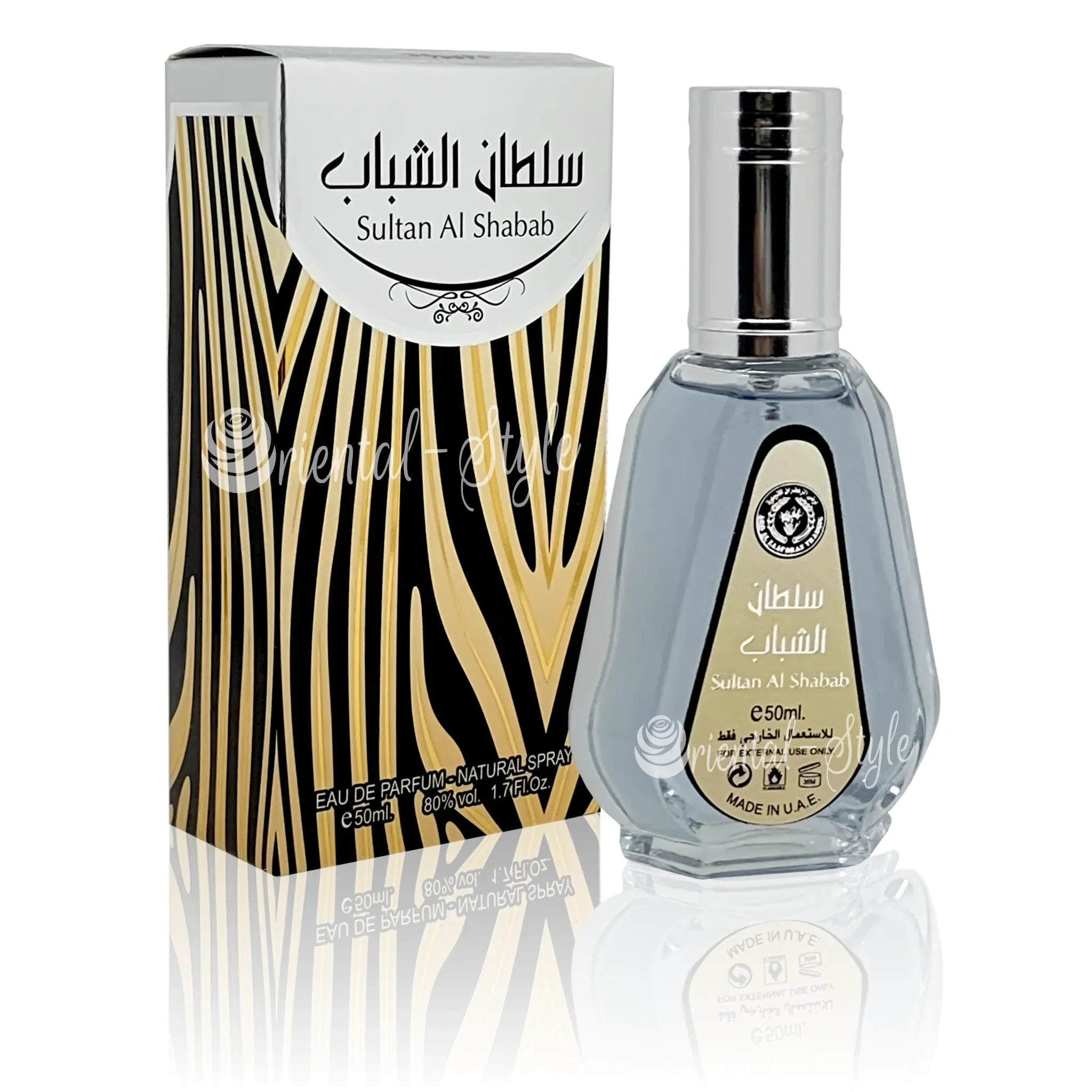 Sultan Al Shabab Eau de Parfum 50ml Parfüm Spray Ard Al Zaafaran | Oriental-Style