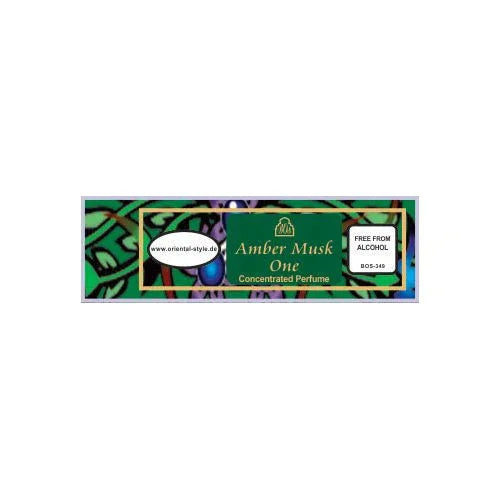 Konzentriertes Parfümöl Amber Musk One - Parfüm ohne Alkohol Swiss Arabian | Oriental-Style