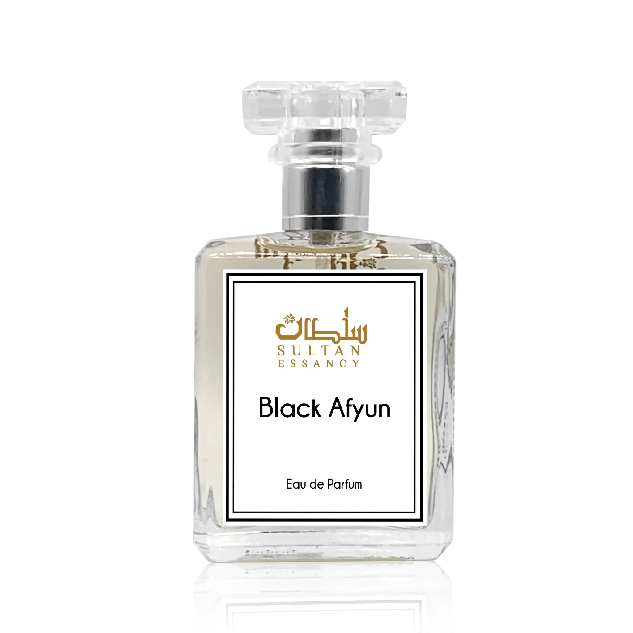 Black Afyun Eau de Parfum im Sultan Essancy Glasflakon