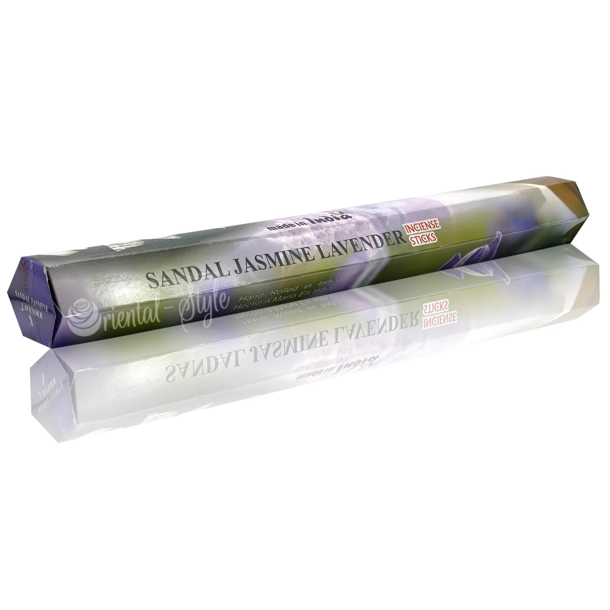 Räucherstäbchen Sandal Jasmine Lavender Sree Vani mit Sandelholz, Jasmin & Lavendel (20g) Sree Vani | Oriental-Style