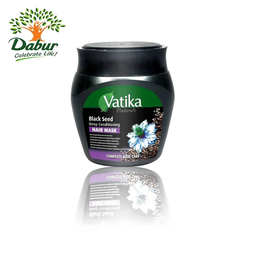 Dabur Haarkur mit Schwarzkümmel - Nachhaltige Pflege mit Tiefenwirkung 500g Vatika | Oriental-Style