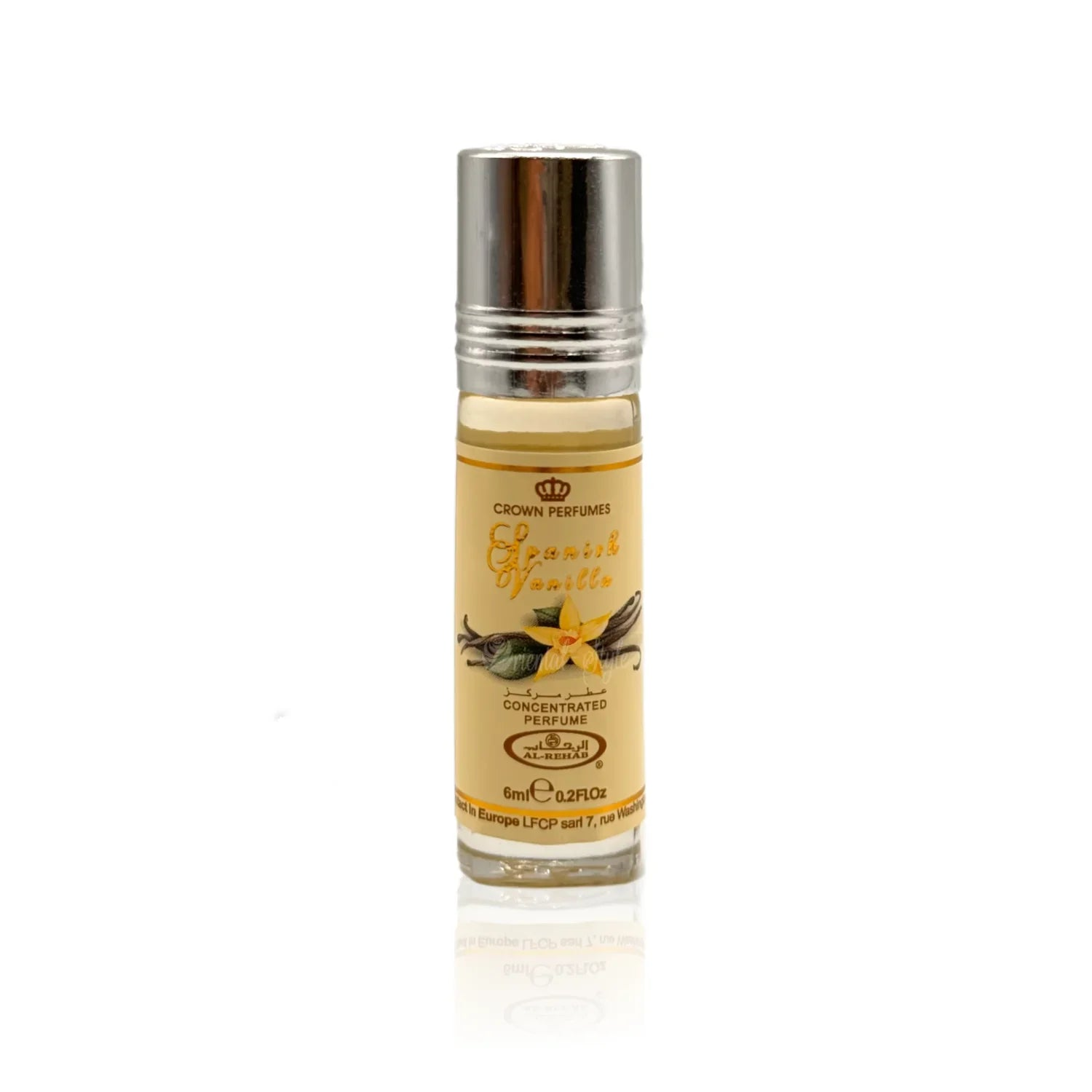 Spanish Vanilla Al Rehab Konzentriertes Parfümöl 6ml Al Rehab | Oriental-Style