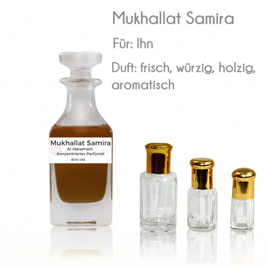 Parfümöl Mukhallat Samira von Al Haramain - Parfüm ohne Alkohol Al Haramain | Oriental-Style