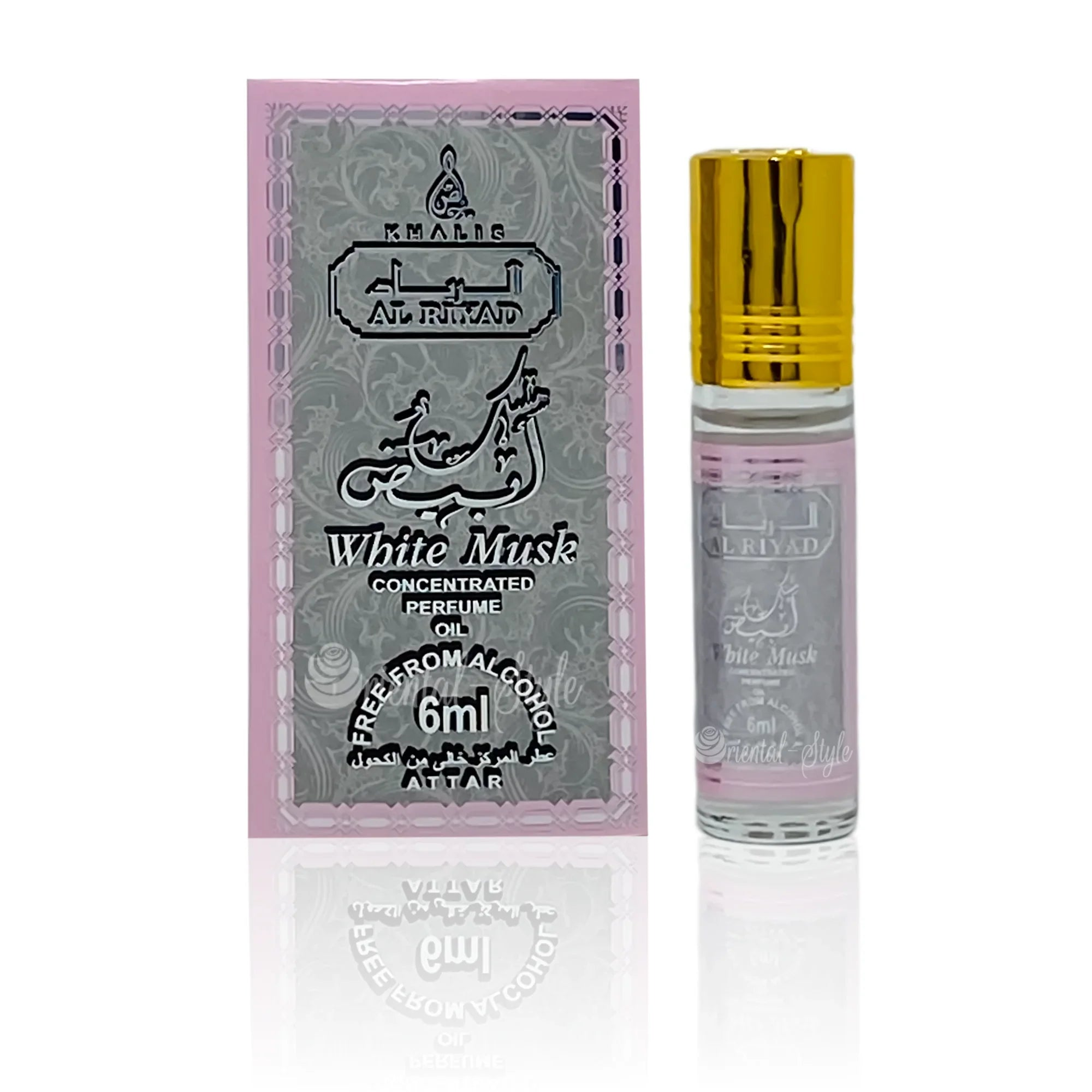 Parfümöl White Musk 6ml - Parfümöl ohne Alkohol Khalis | Oriental-Style