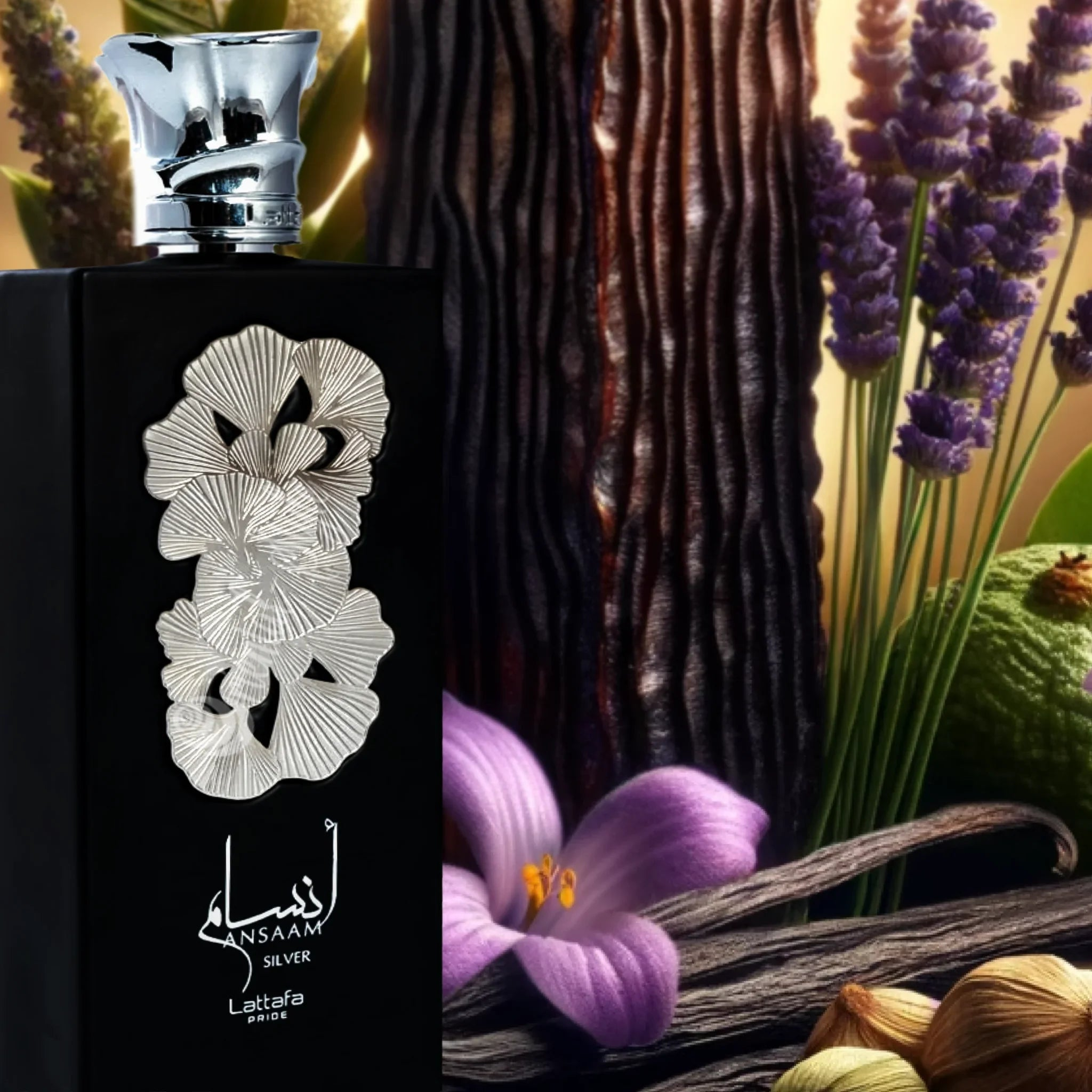 Ansaam Silver Lattafa Eau de Parfum Parfüm Spray 100ml Lattafa | Oriental-Style