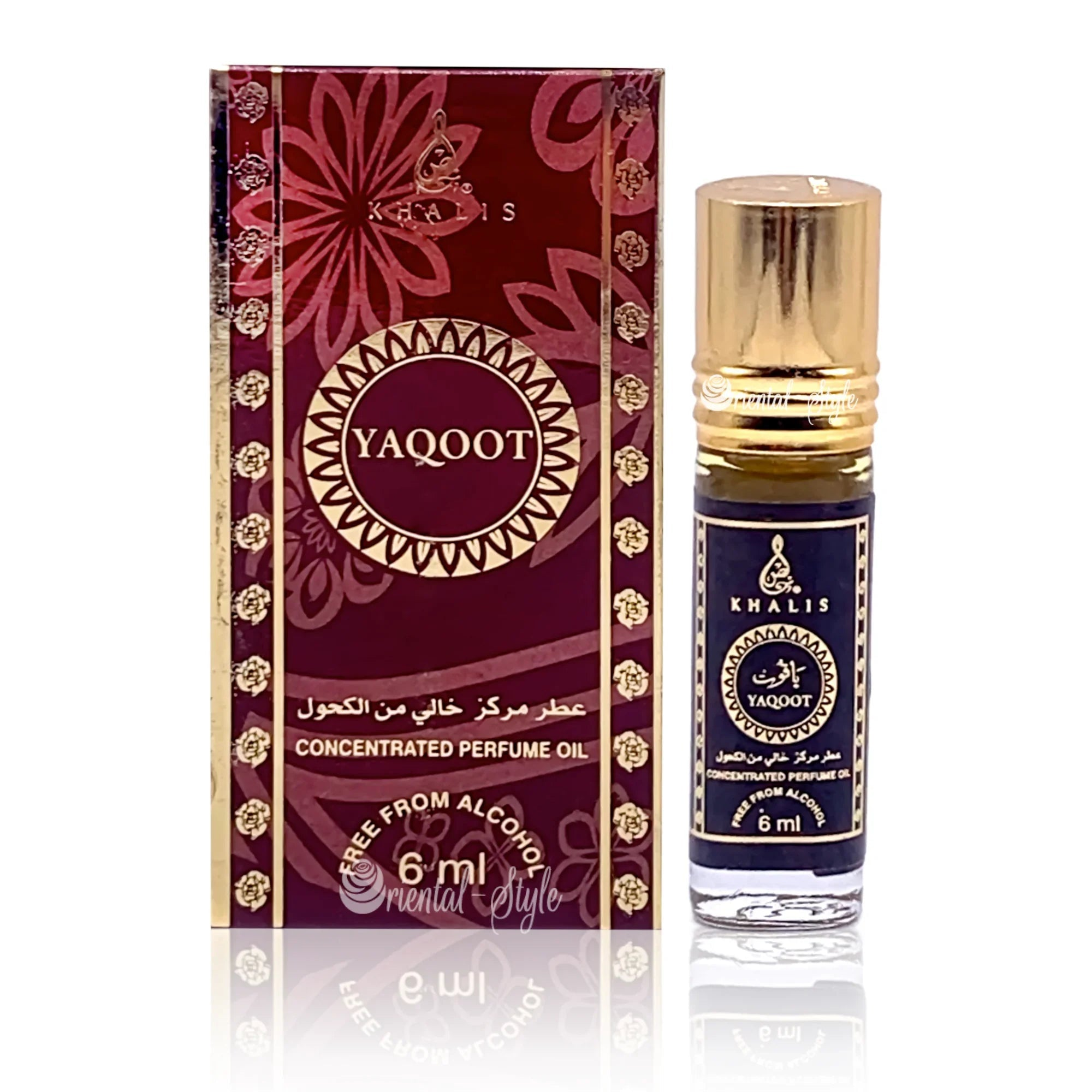Parfümöl Yaqoot 6ml - Parfümöl ohne Alkohol Khalis | Oriental-Style