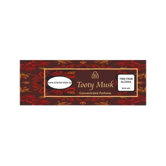 Konzentriertes Parfümöl Tooty Musk von Swiss Arabian Swiss Arabian | Oriental-Style