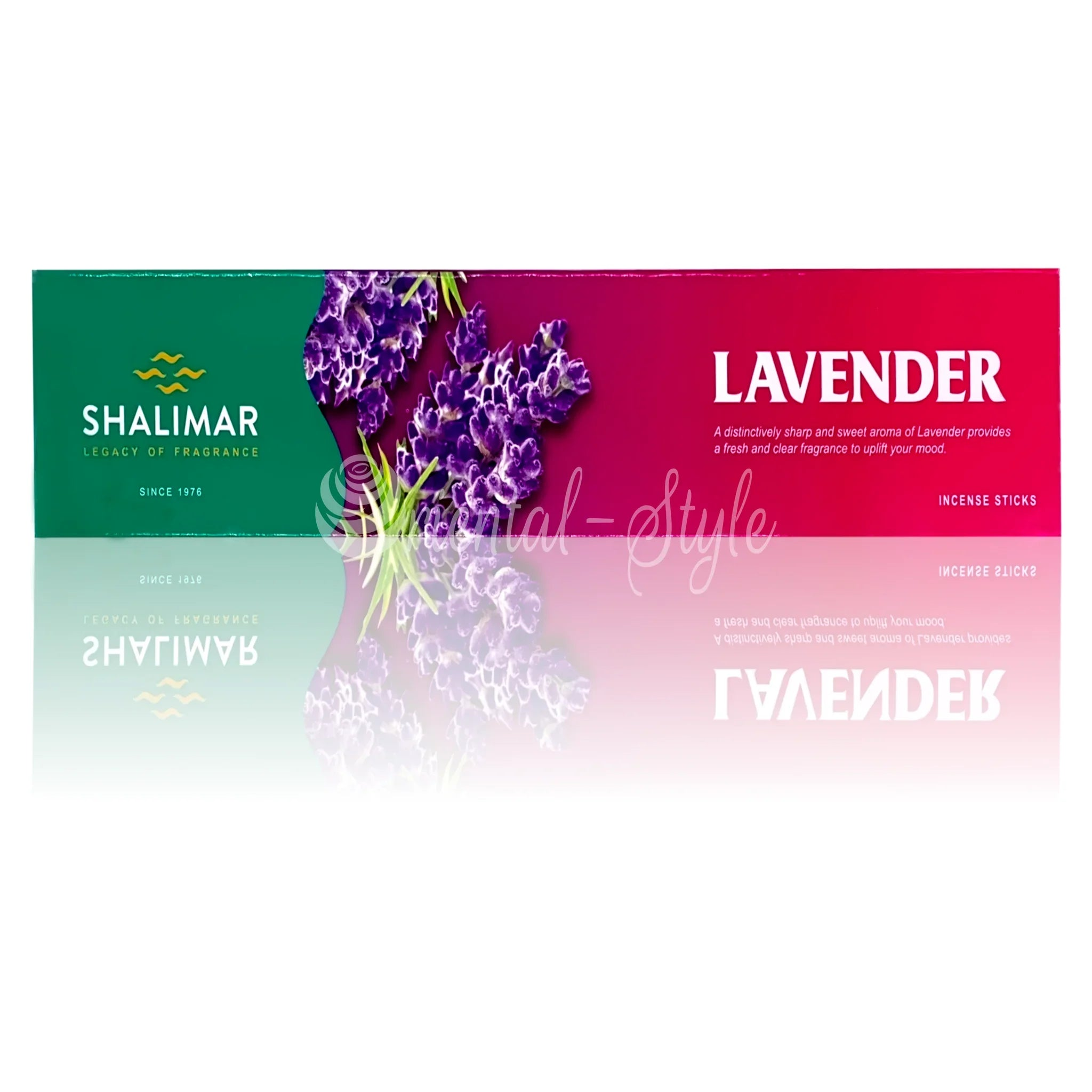 Premium Räucherstäbchen Lavender mit Lavendelduft (20g) Shalimar | Oriental-Style