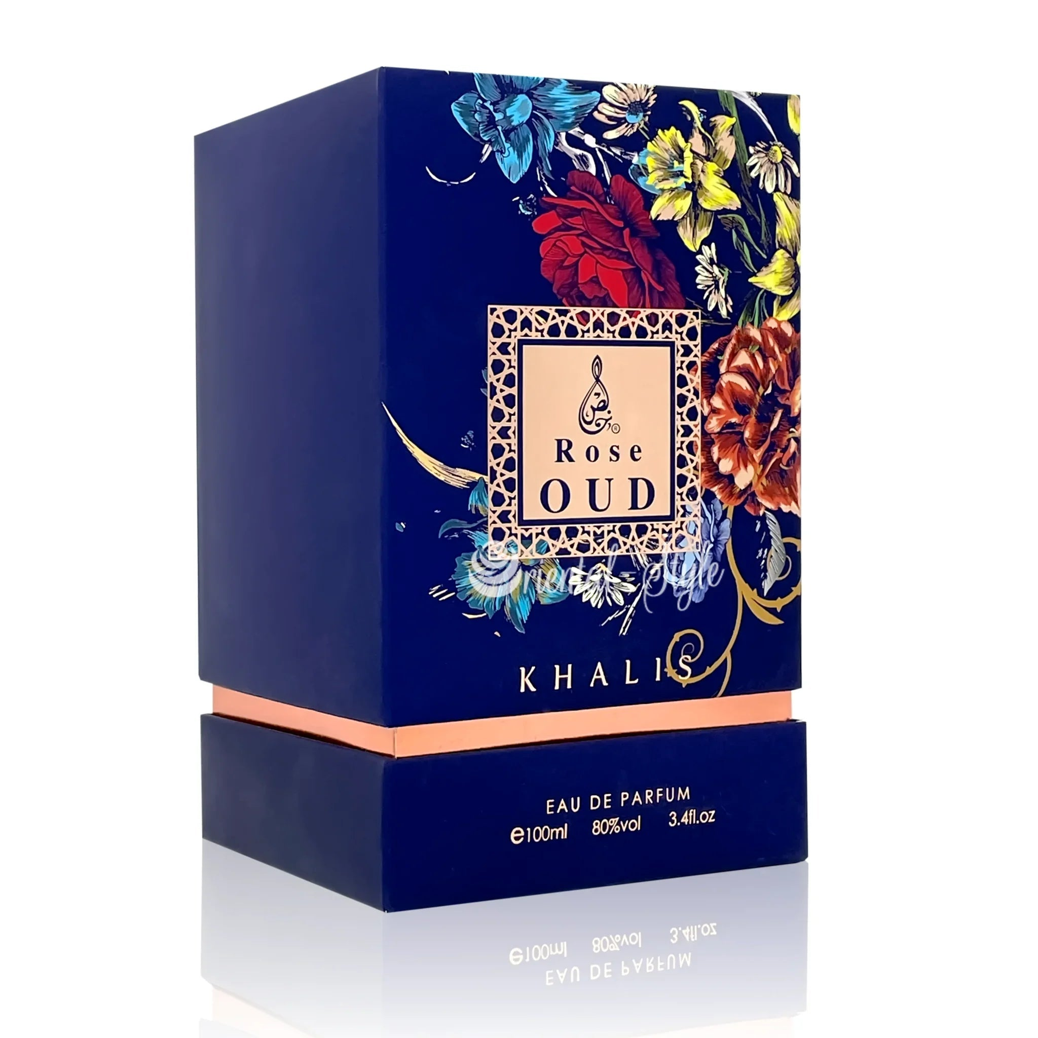 Parfüm Rose Oud Niche Collection Eau de Parfum 100ml Spray von Khalis Khalis | Oriental-Style