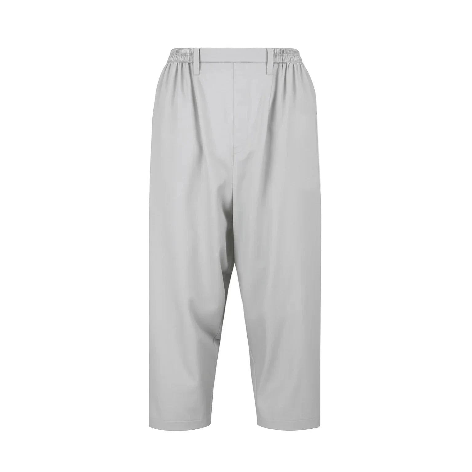 Bequem und weit geschnittene islamische Sunna-Hose in Hellgrau Oriental-Style | Oriental-Style