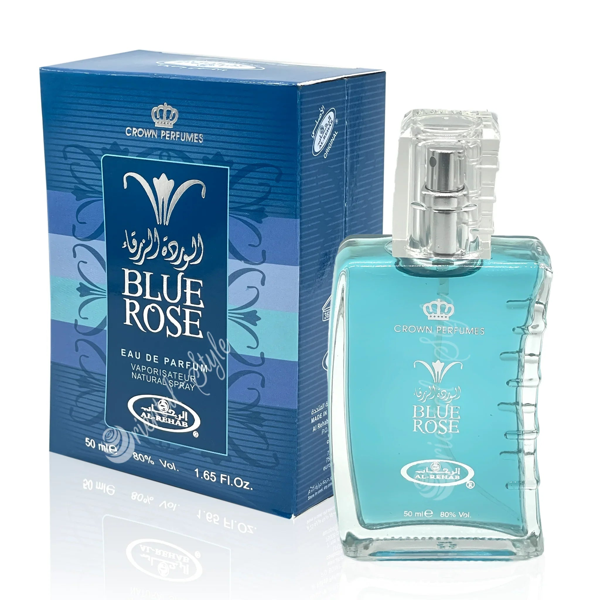 Al Rehab Blue Rose Eau de Parfum 50ml Parfüm Spray Al Rehab | Oriental-Style