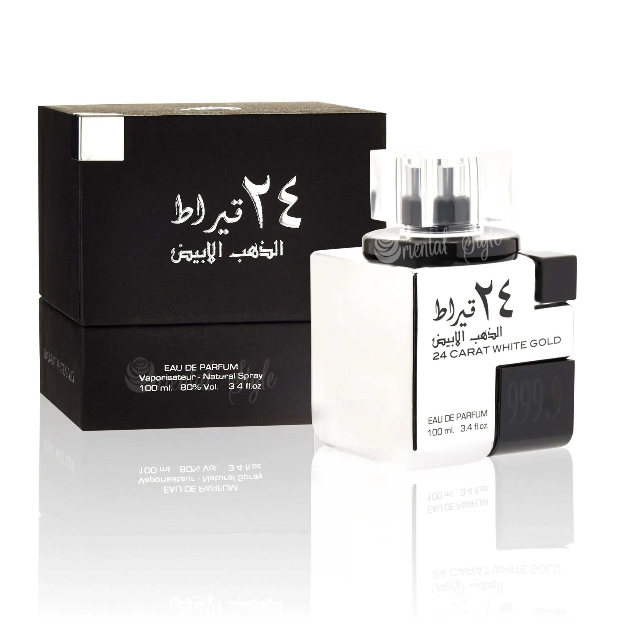 24 Carat White Gold Lattafa Eau de Parfum Parfüm Spray 100ml Lattafa | Oriental-Style