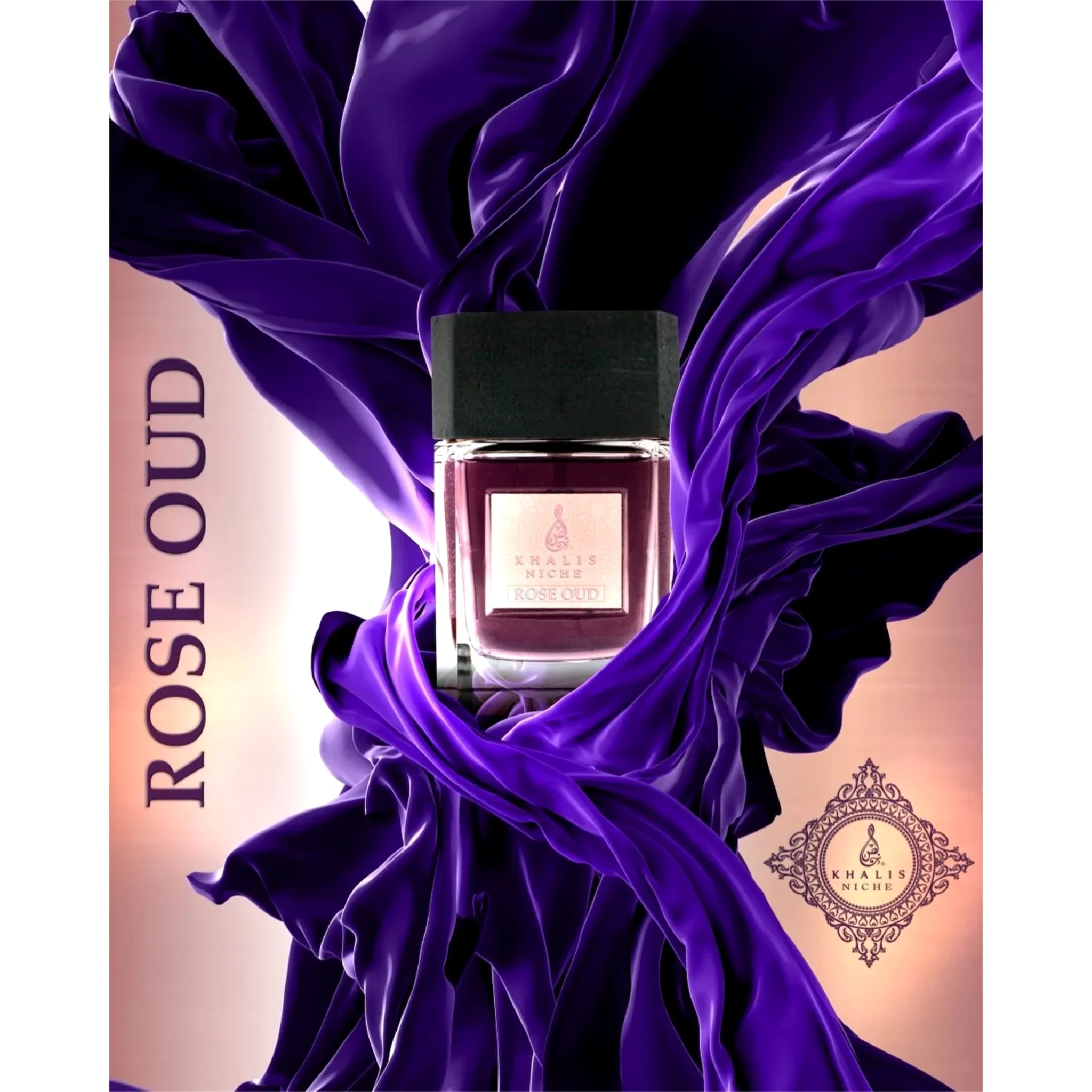 Parfüm Rose Oud Niche Collection Eau de Parfum 100ml Spray von Khalis Khalis | Oriental-Style