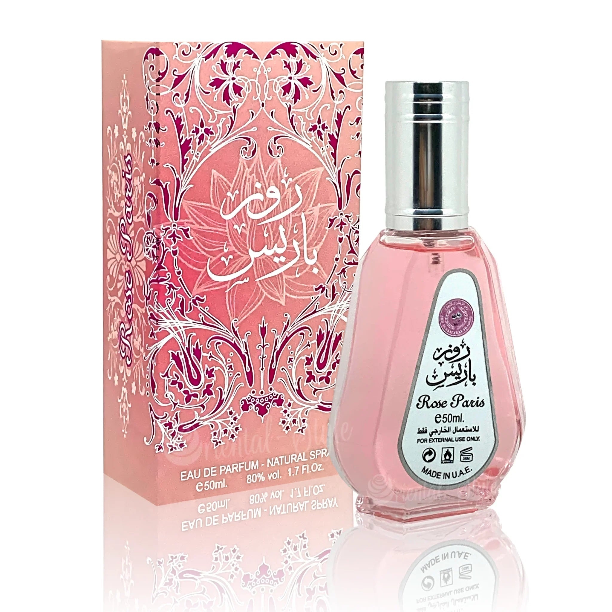 Rose Paris Eau de Parfum 50ml Vaporisateur/Spray Ard Al Zaafaran | Oriental-Style