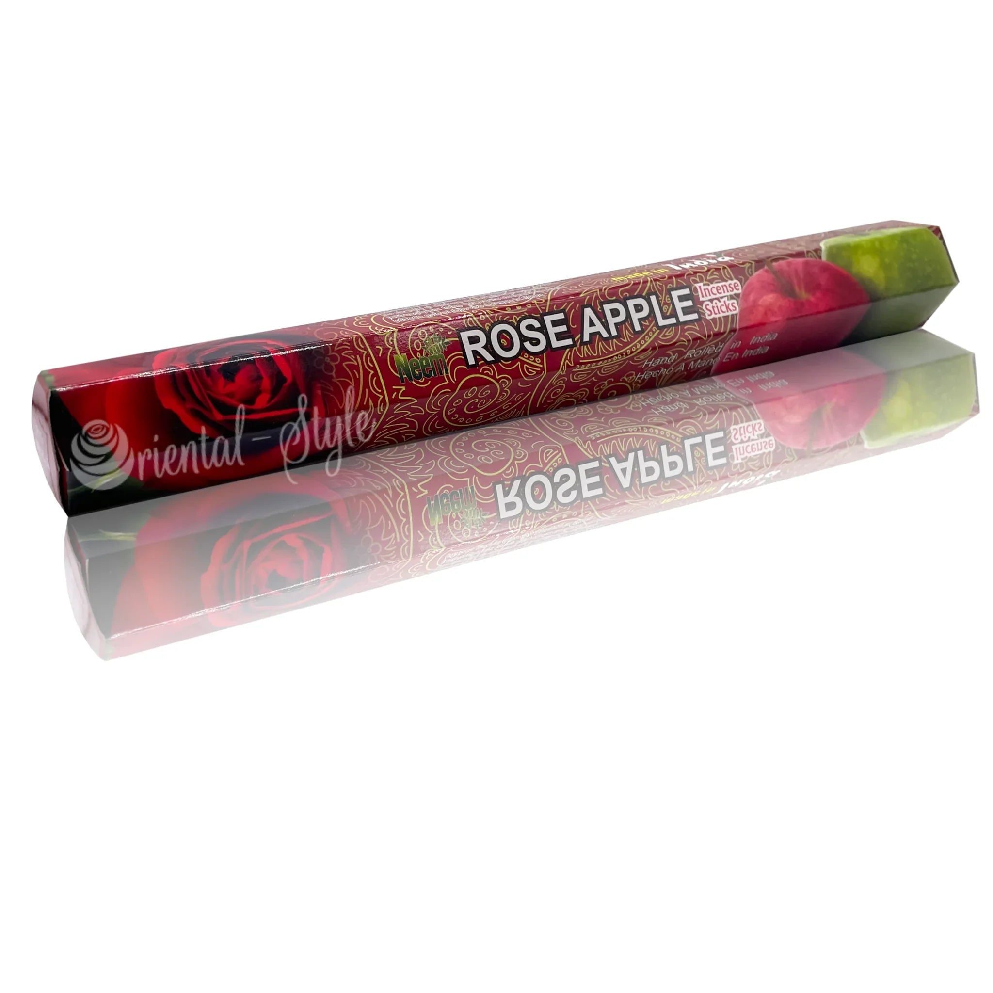 Räucherstäbchen Rose Apple Sree Vani mit Rosen und Äpfeln(20g) Sree Vani | Oriental-Style