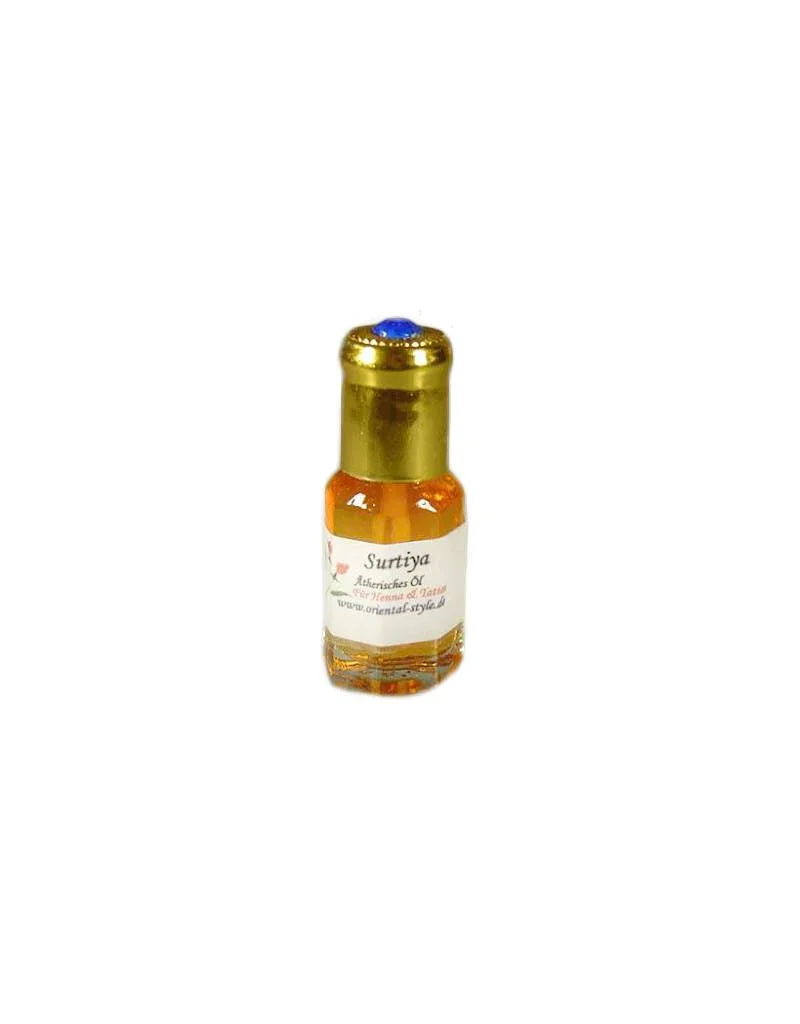 Surtiya - Ätherisches Hennaöl für Henna Tattoos (6ml) Oriental-Style | Oriental-Style