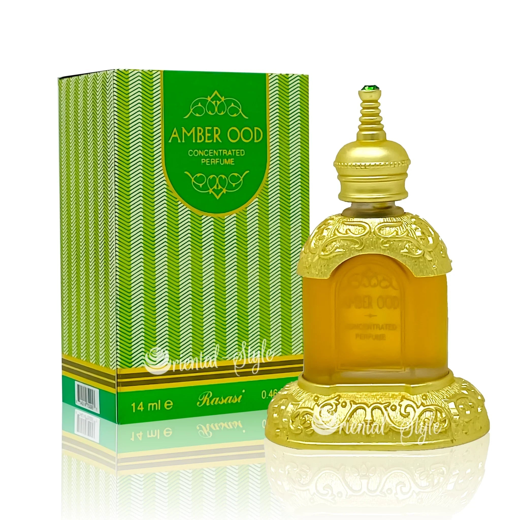 Parfümöl Amber Ood 14ml - Parfüm ohne Alkohol Rasasi | Oriental-Style