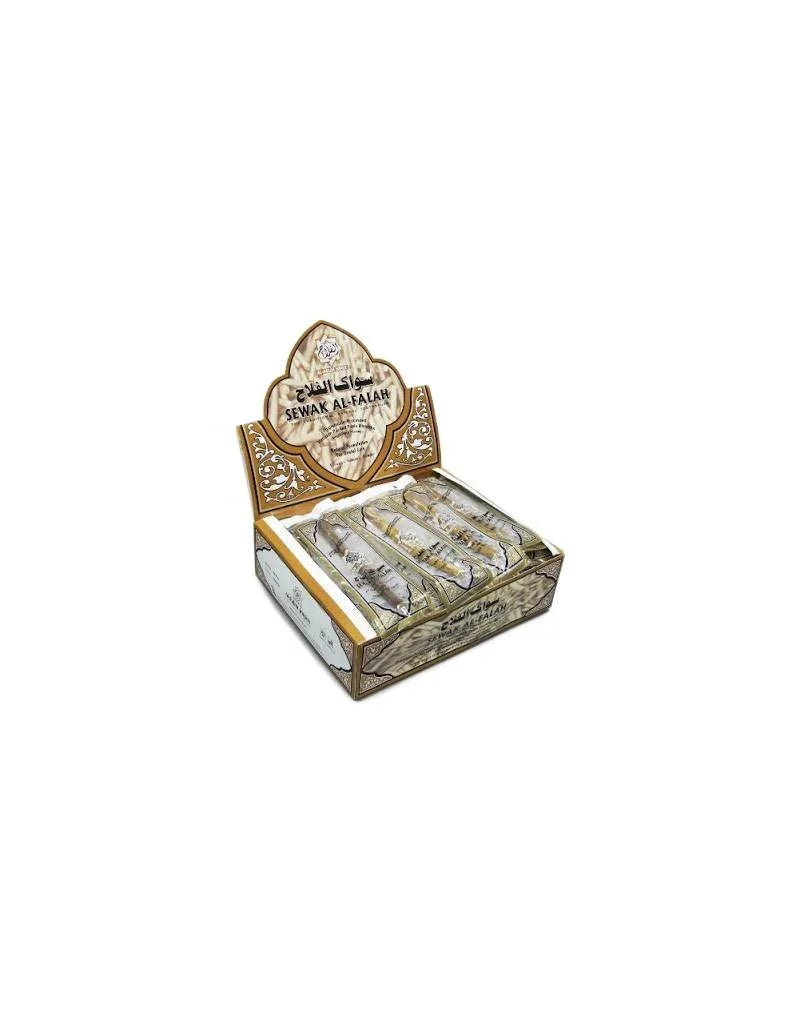 Frischer Miswak Siwak AL-Falah - Natürliche Zahnbürste aus Holz - 60 Stück Oriental-Style | Oriental-Style