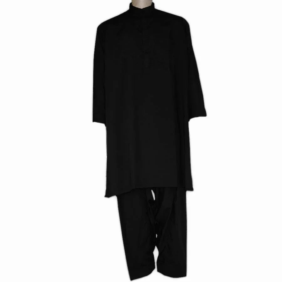 Salwar Kameez Herren - Schwarz Oriental-Style | Oriental-Style