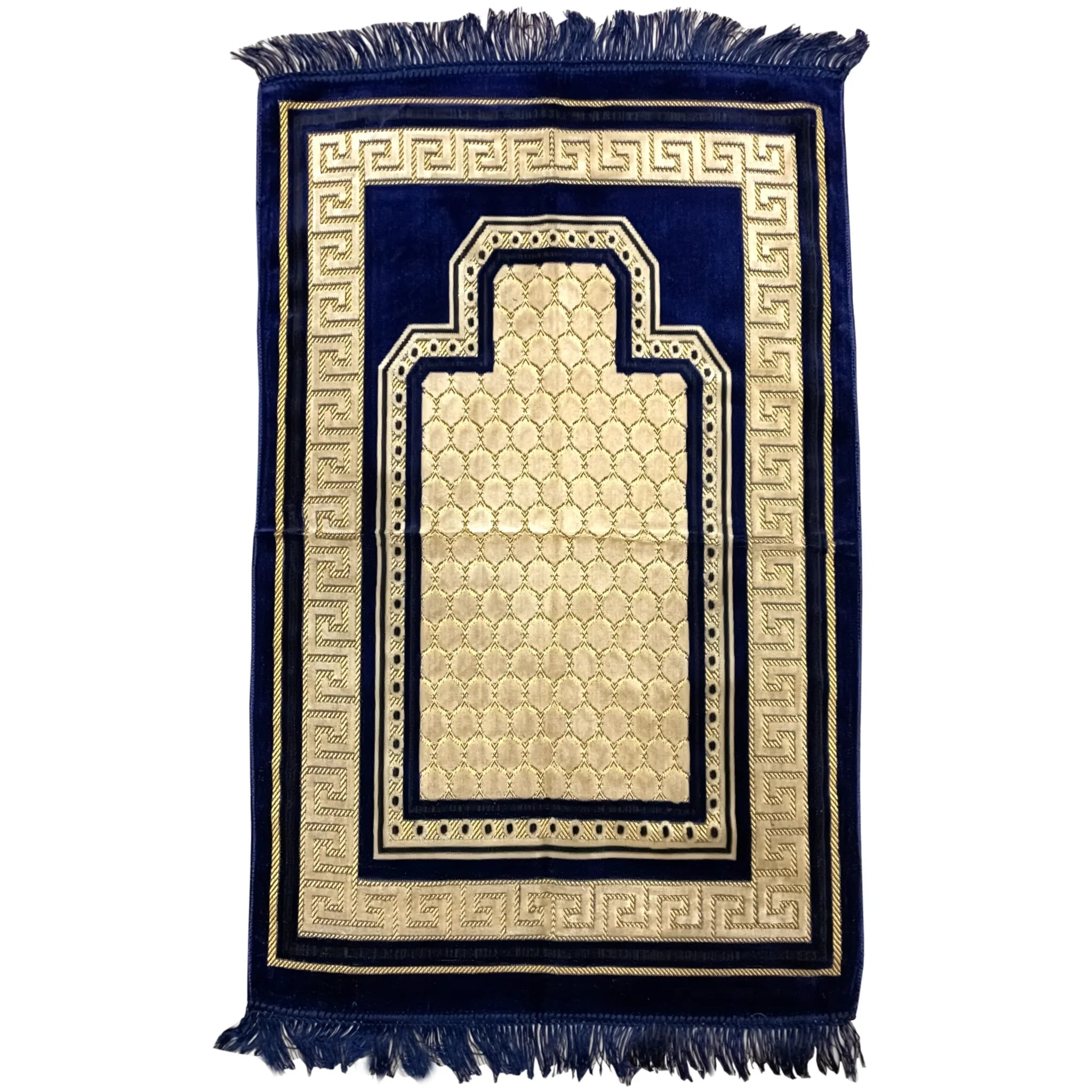 Gebetsteppich - Seccade in Dunkelblau Oriental-Style | Oriental-Style