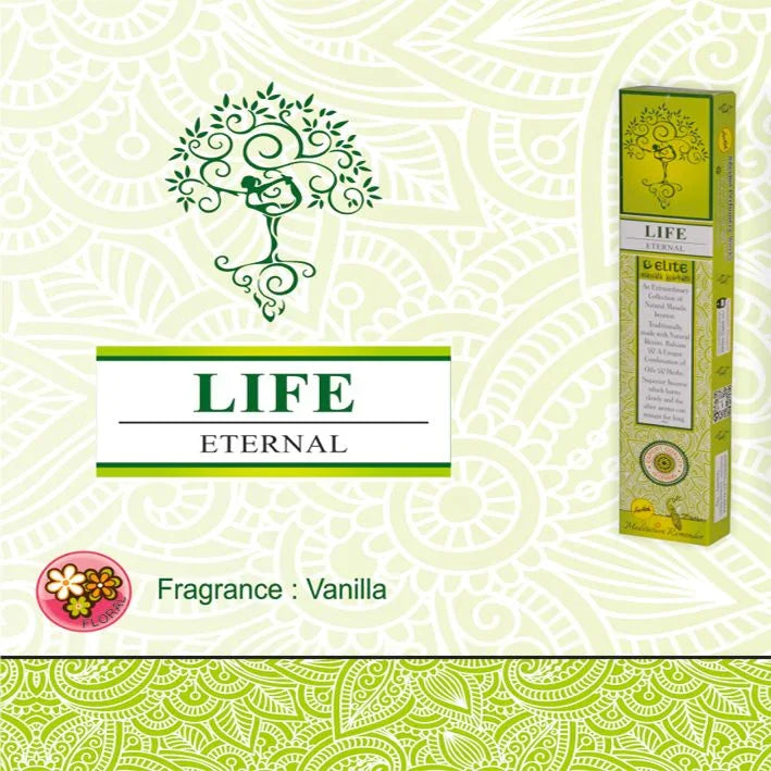 Indische Räucherstäbchen Life Mit Vanilleduft (15g) Sree Vani | Oriental-Style