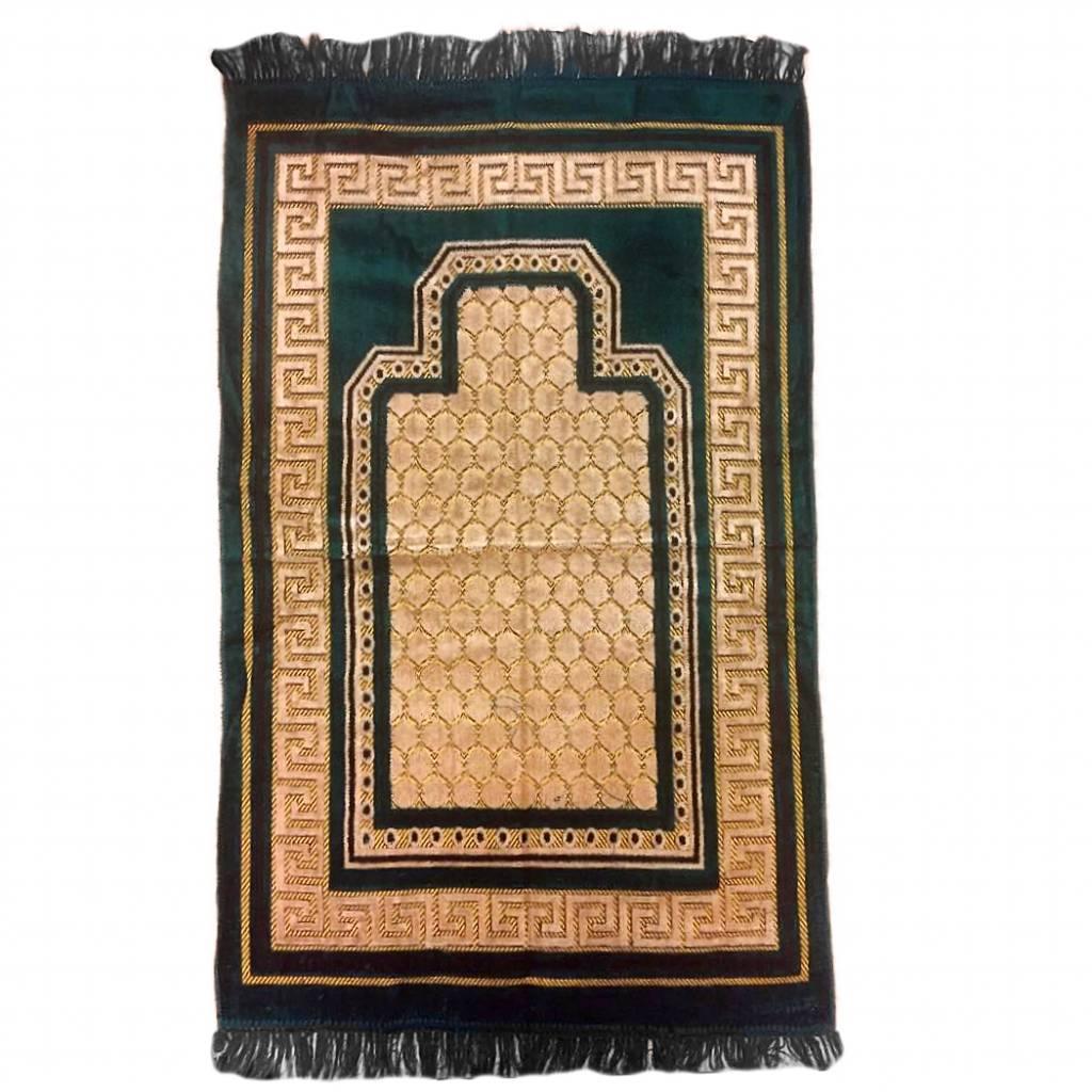 Gebetsteppich - Seccade in Dunkelgrün Oriental-Style | Oriental-Style
