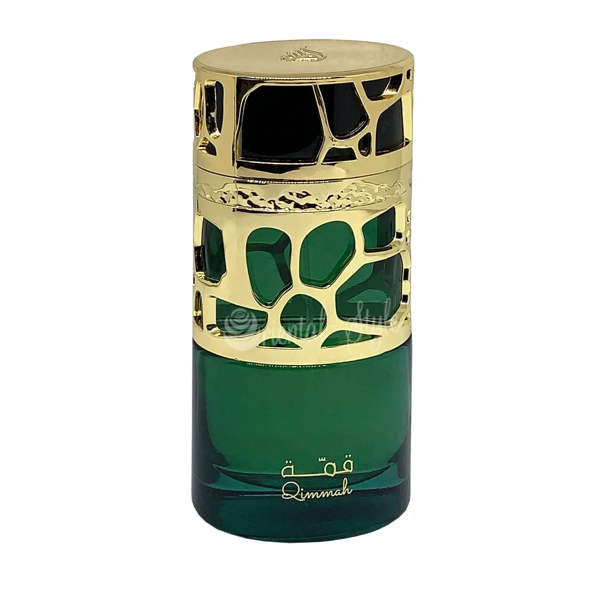 Lattafa Qimmah Women Eau de Parfum bottle detail
