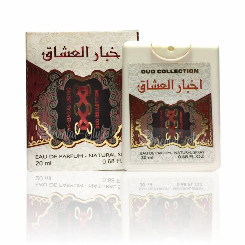 Akhbar Al Ushaq Pocket Spray 20ml Ard Al Zaafaran Ard Al Zaafaran | Oriental-Style