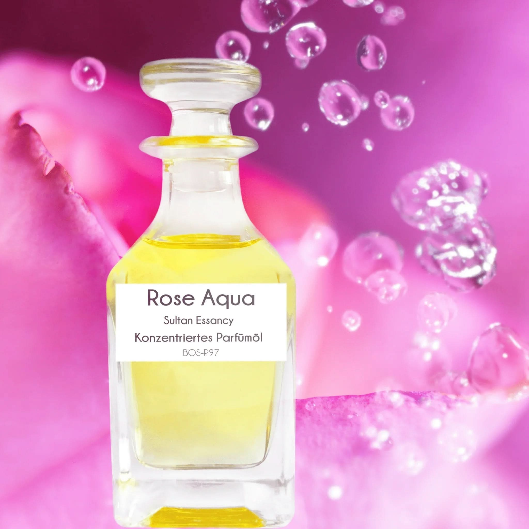 Konzentriertes Parfümöl Rose Aqua Parfüm ohne Alkohol – Duft von Sultan Essancy | oriental - style.de