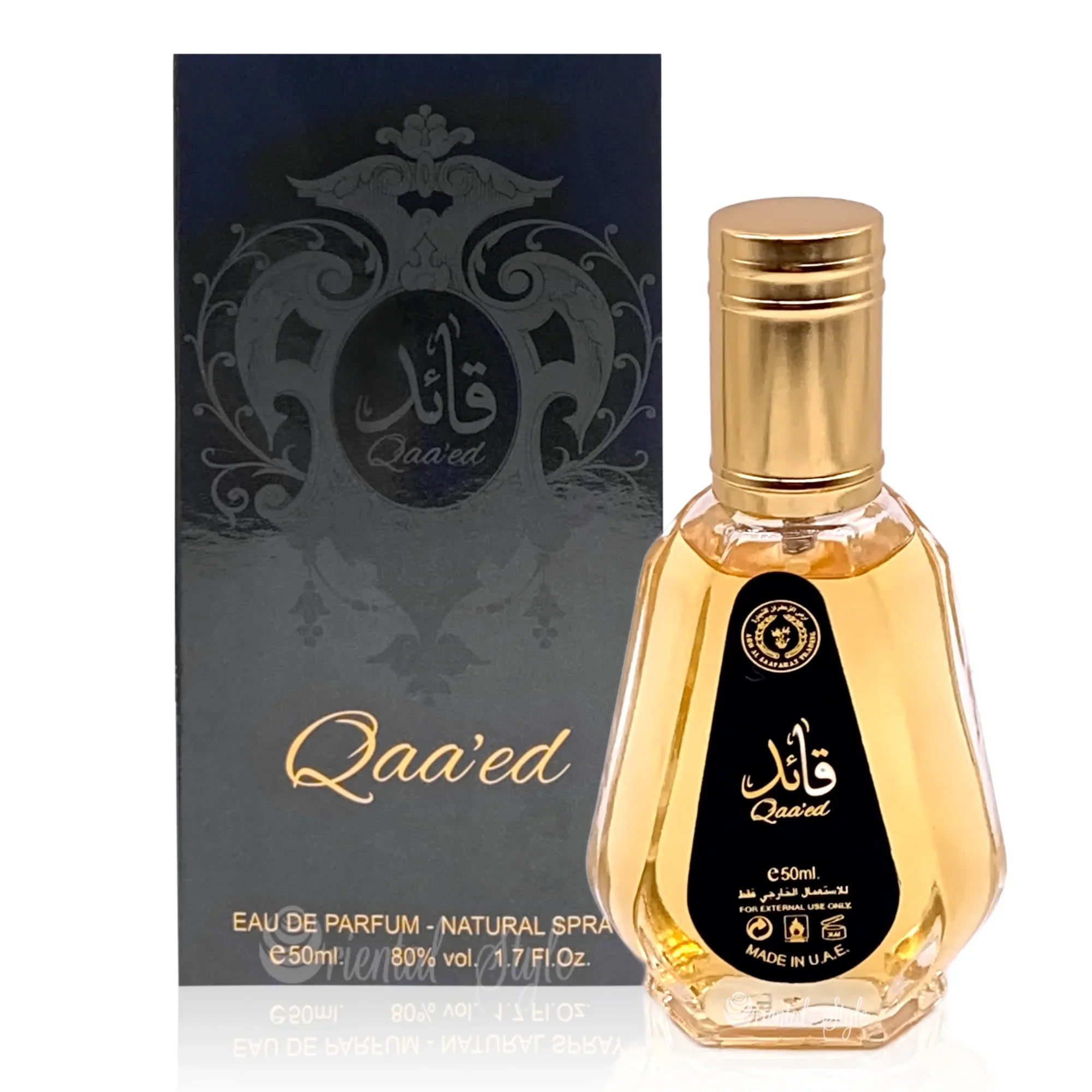 Qaa'ed Parfüm Eau de Parfum 50ml Parfüm Spray Ard Al Zaafaran | Oriental-Style