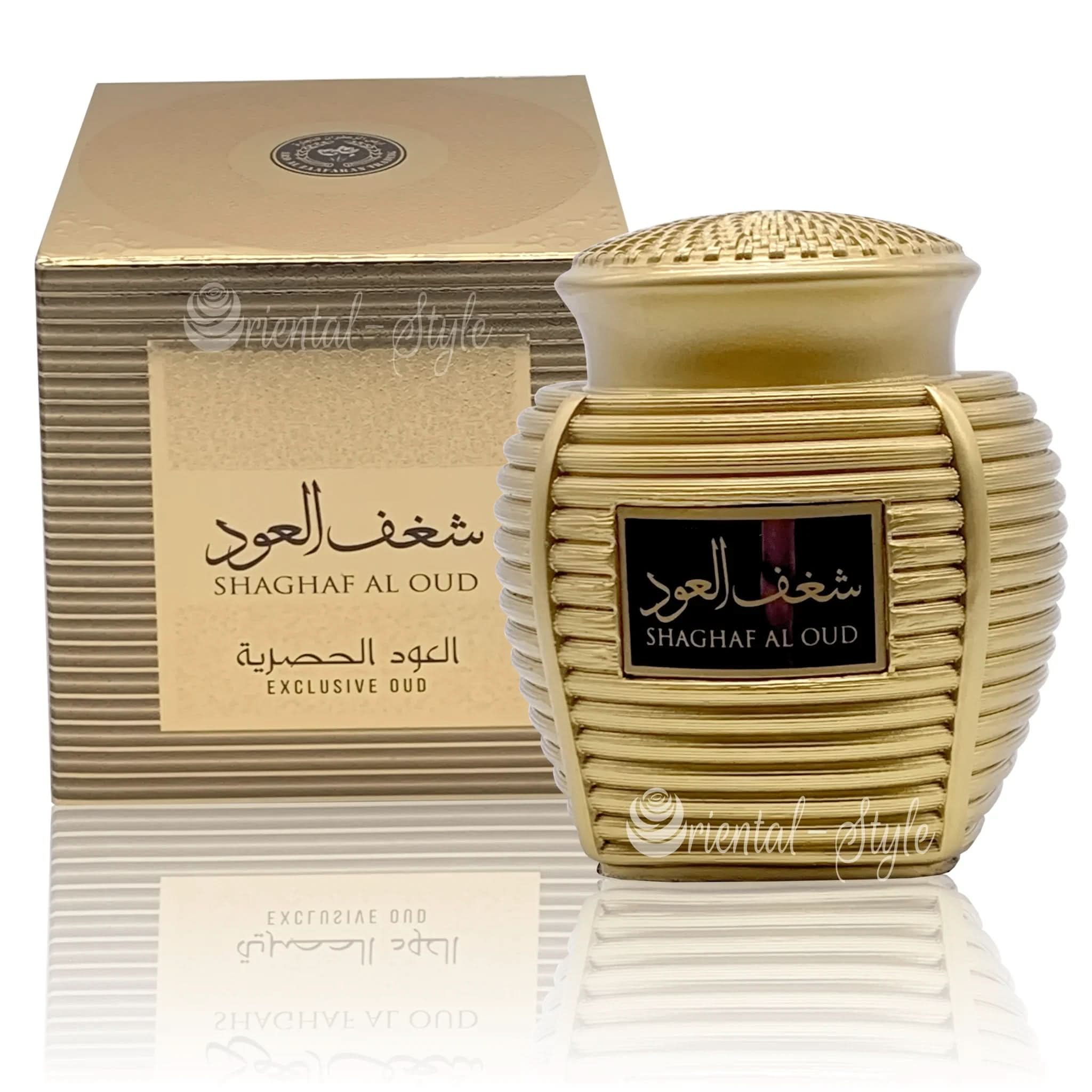 Shaghaf Al Oud Bukhoor Exclusive Oud Räucherwerk 40g – Duft von Ard Al Zaafaran Perfumes | oriental - style.de